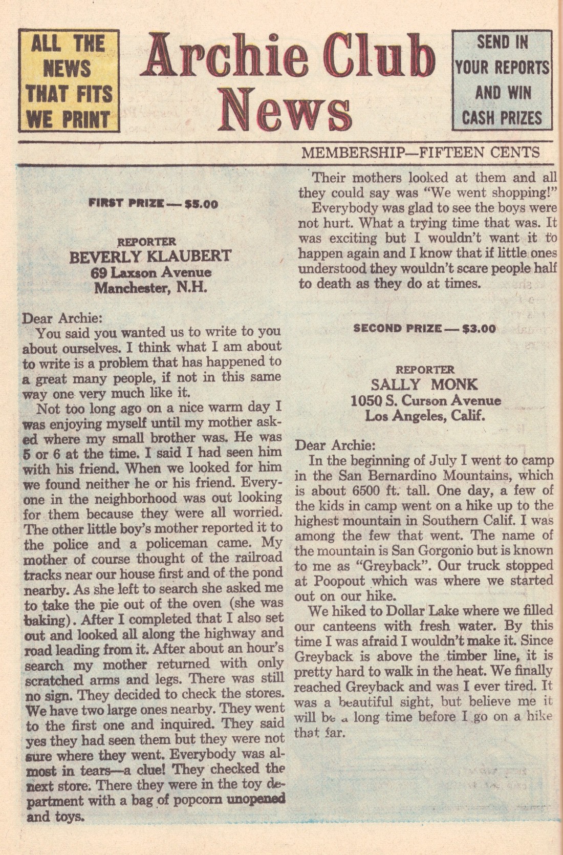 Read online Archie's Pals 'N' Gals (1952) comic -  Issue #27 - 36