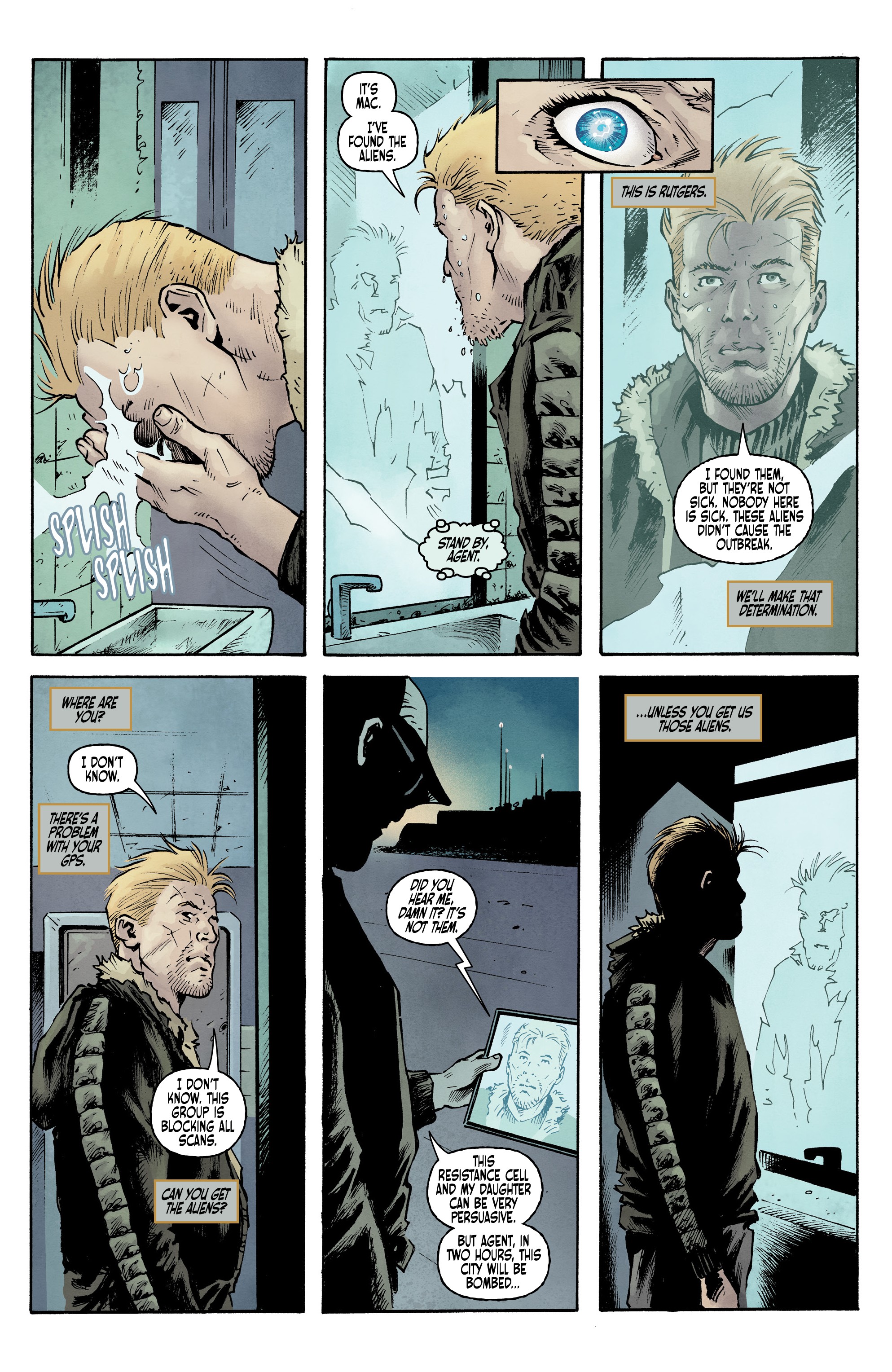 Read online Port of Earth comic -  Issue #11 - 12