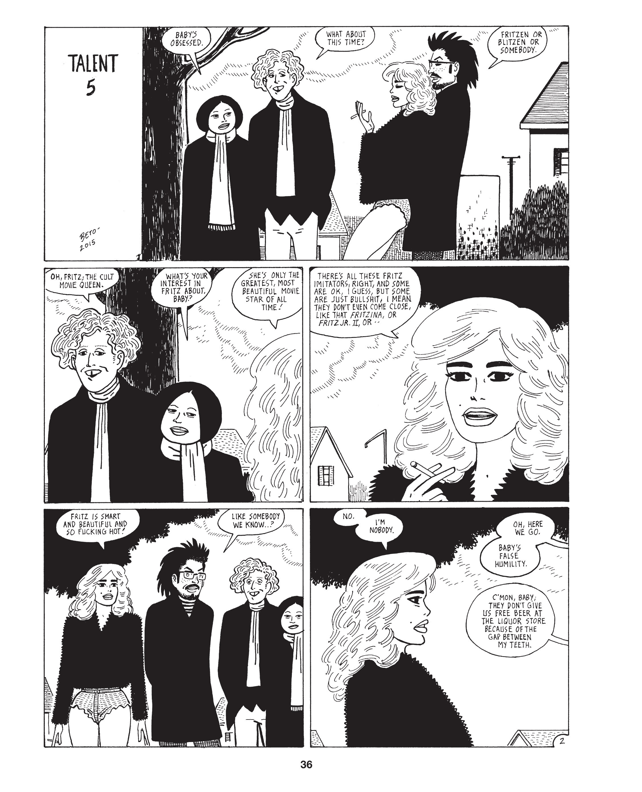 Read online Love and Rockets: New Stories comic -  Issue #8 - 39