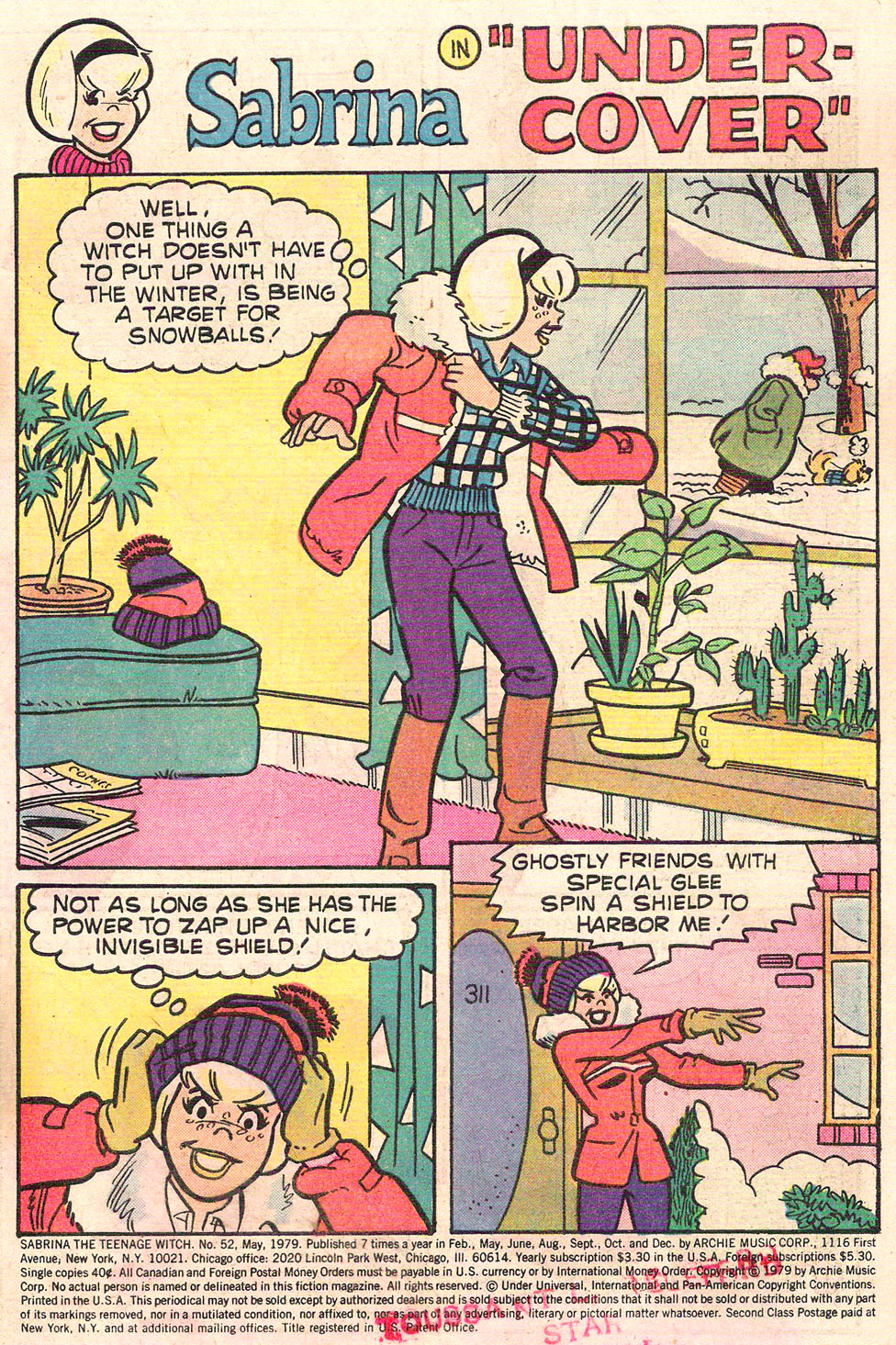 Read online Sabrina The Teenage Witch (1971) comic -  Issue #52 - 3