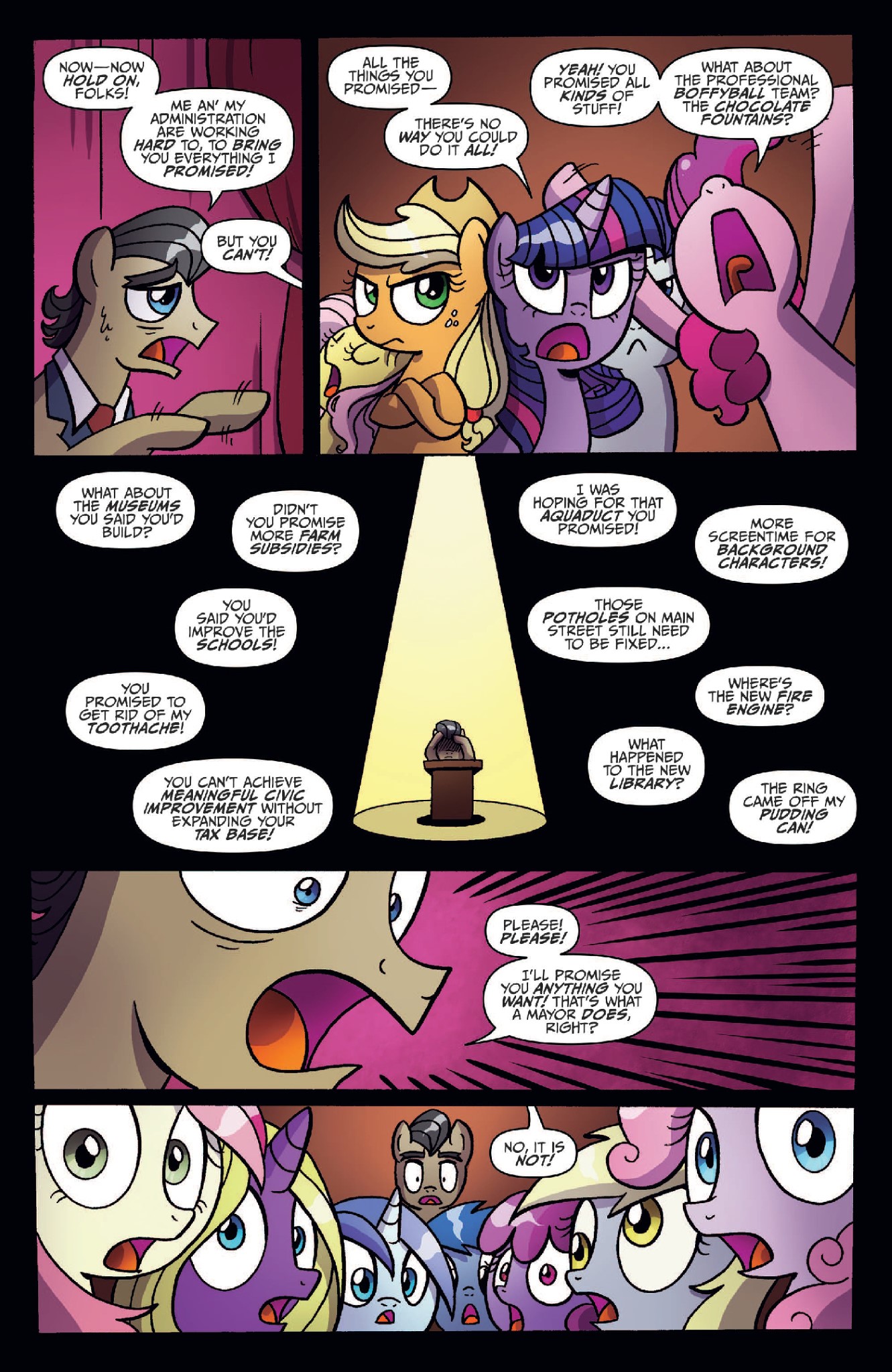 Read online My Little Pony: Friendship is Magic comic -  Issue #47 - 17