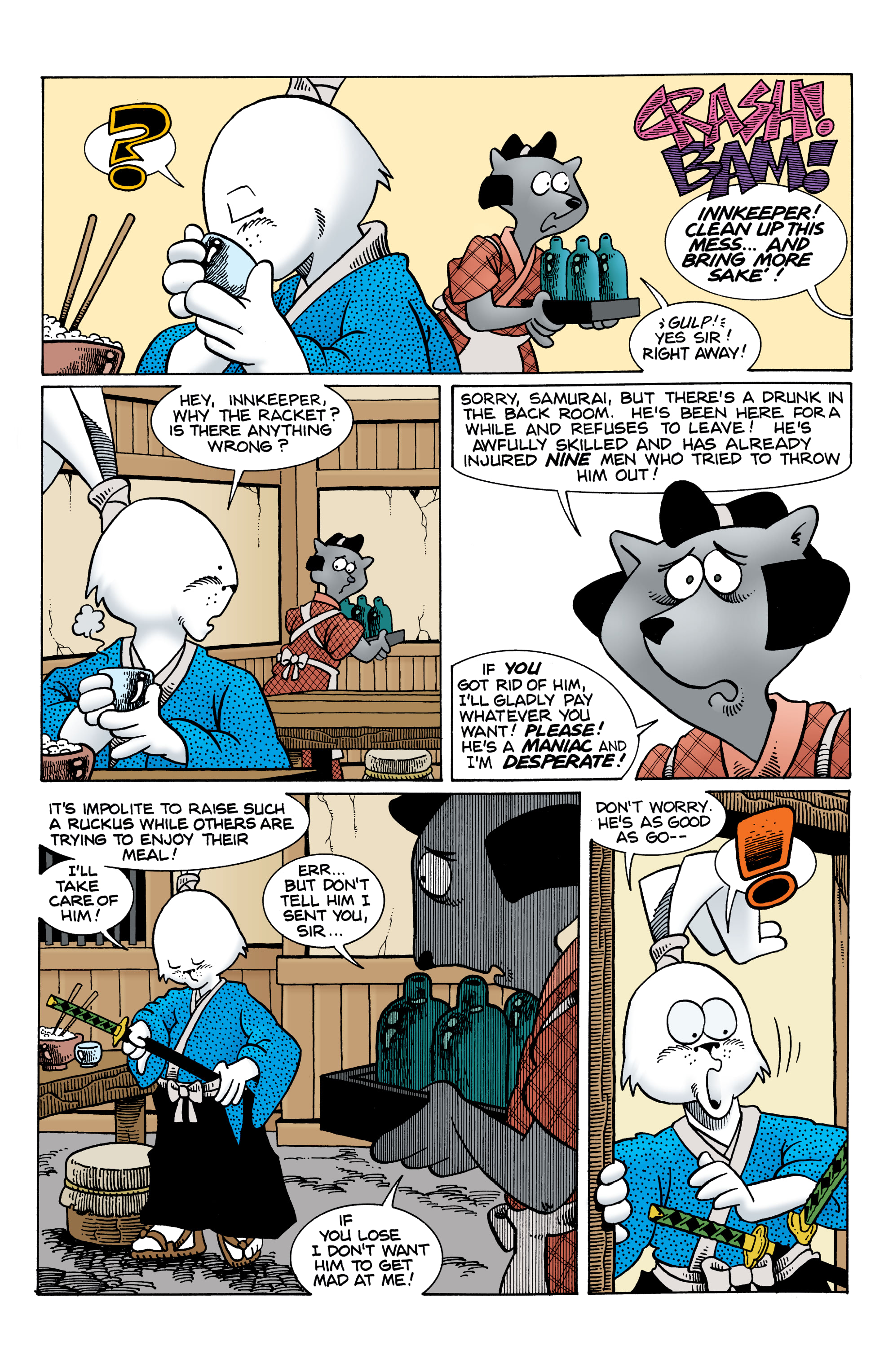 Read online Usagi Yojimbo Color Classics comic -  Issue #3 - 17