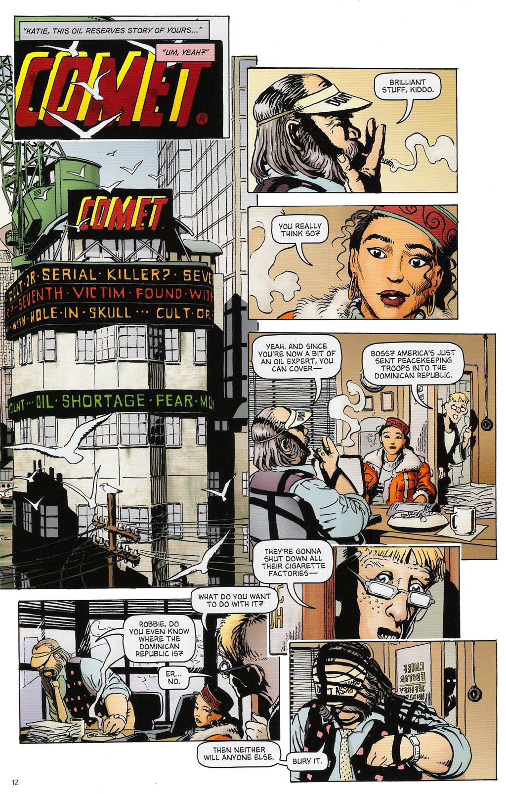 Read online Smoke comic -  Issue #1 - 14