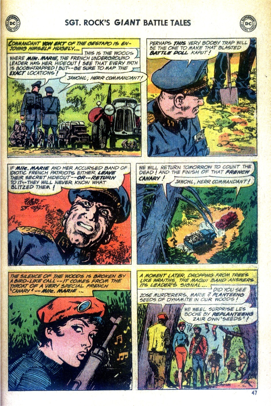 Read online Our Army at War (1952) comic -  Issue #190 - 49