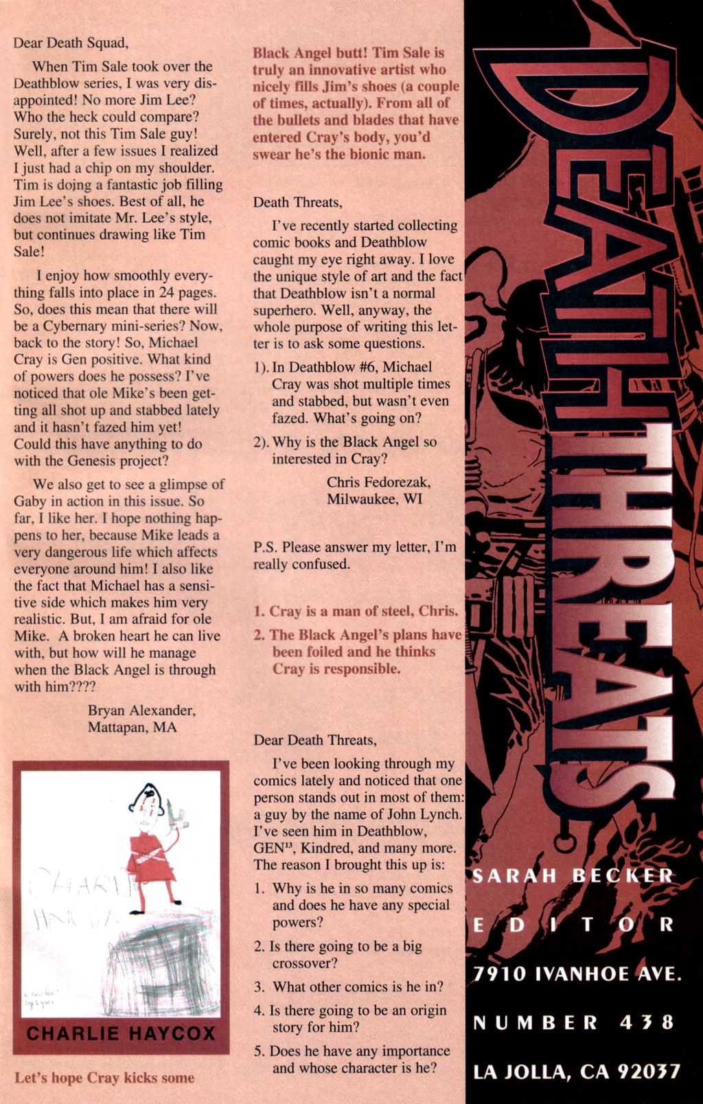 Read online Deathblow comic -  Issue #8 - 22