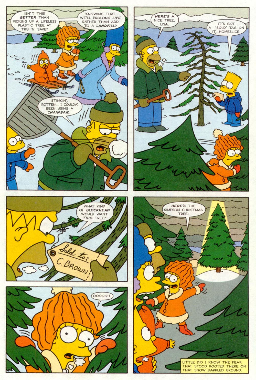 Read online Treehouse of Horror comic -  Issue #4 - 5