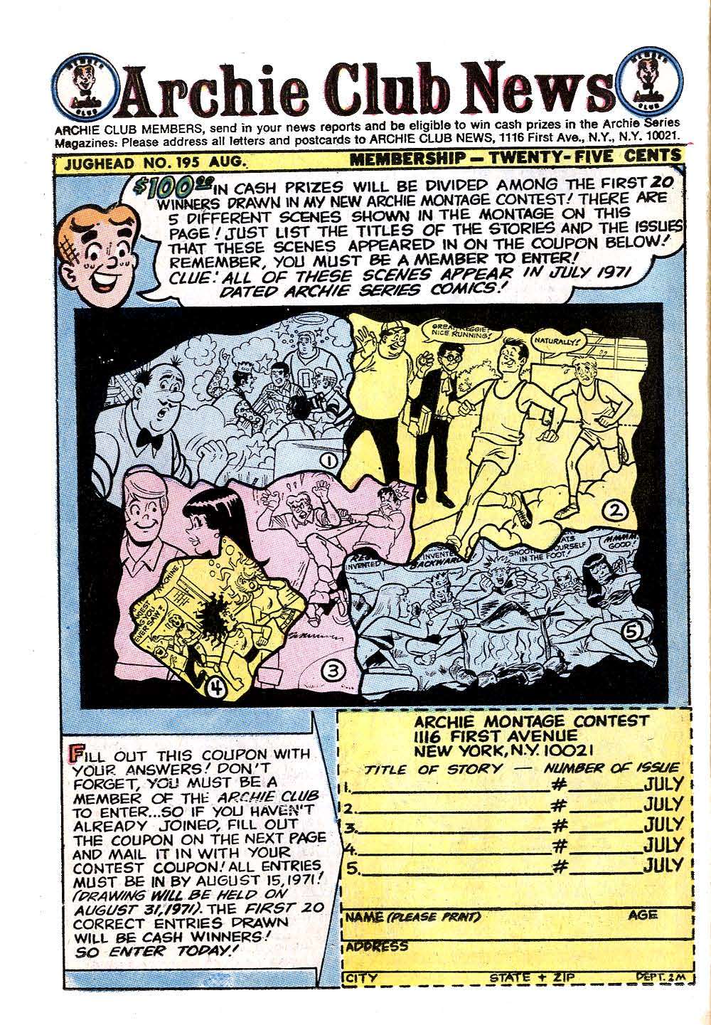 Read online Jughead (1965) comic -  Issue #195 - 26