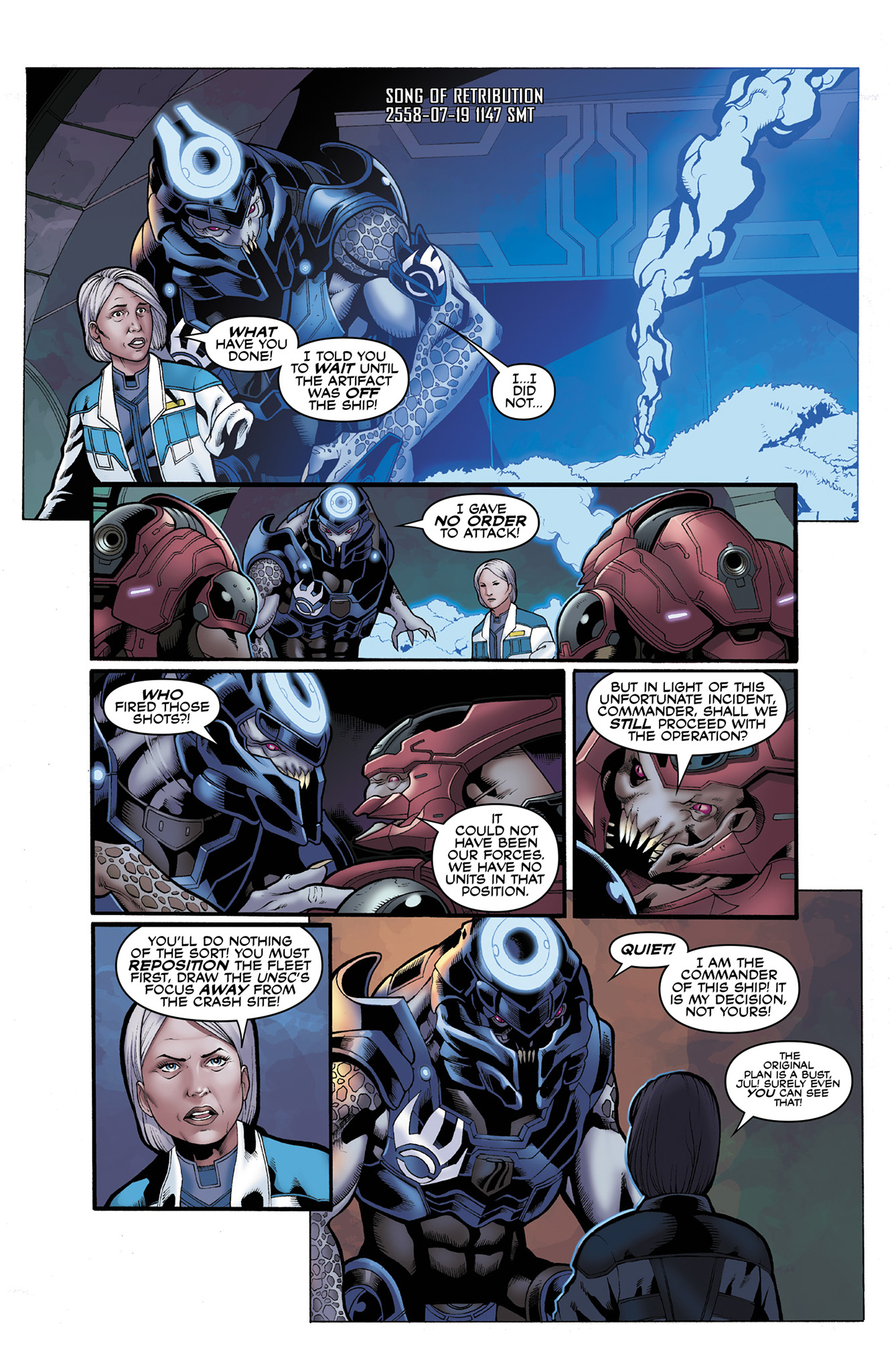 Read online Halo: Escalation comic -  Issue #14 - 18
