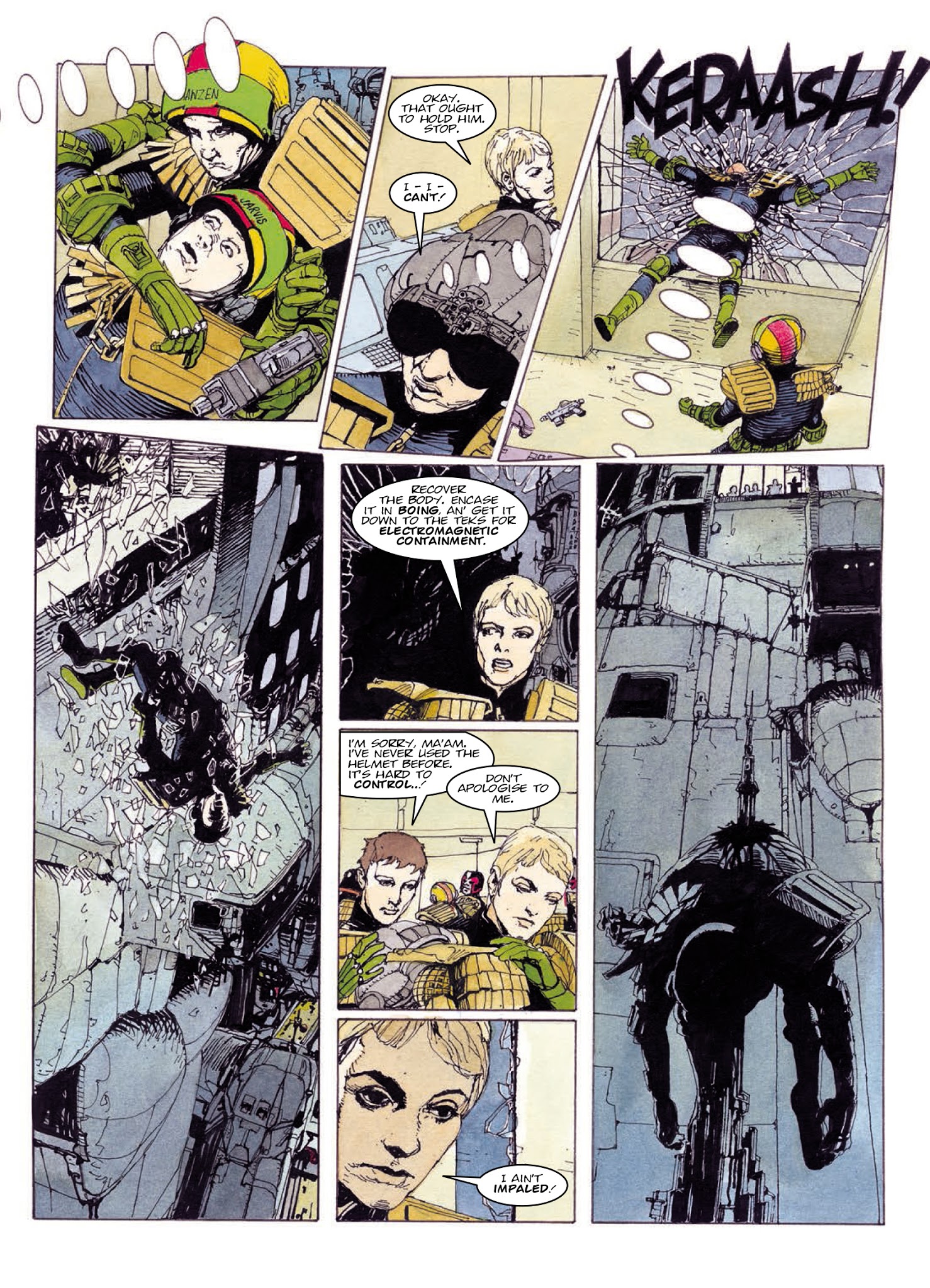 Read online Judge Anderson: The Psi Files comic -  Issue # TPB 4 - 227