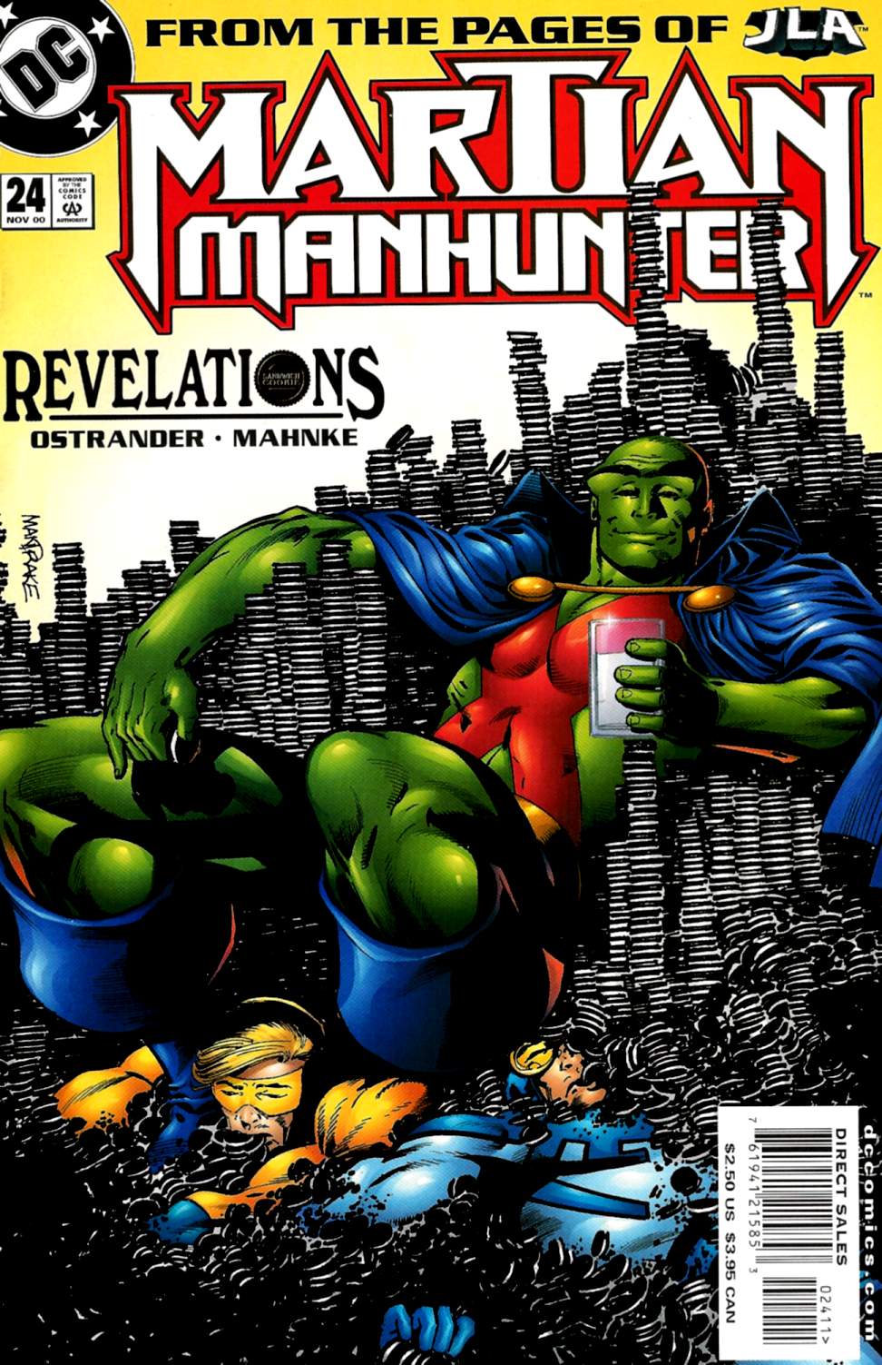 Read online Martian Manhunter (1998) comic -  Issue #24 - 1