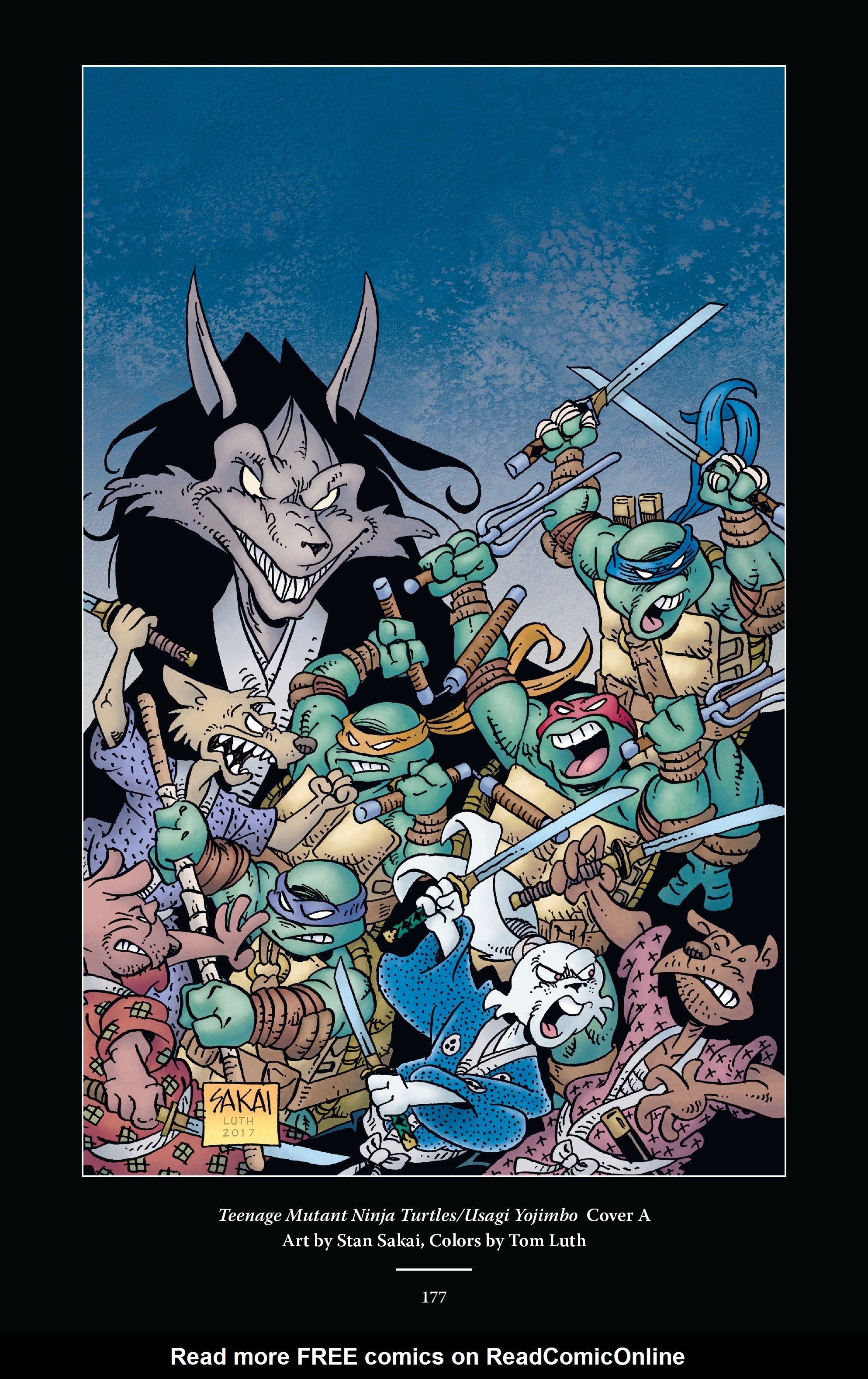 Read online Usagi Yojimbo/Teenage Mutant Ninja Turtles: The Complete Collection comic -  Issue # TPB (Part 2) - 68