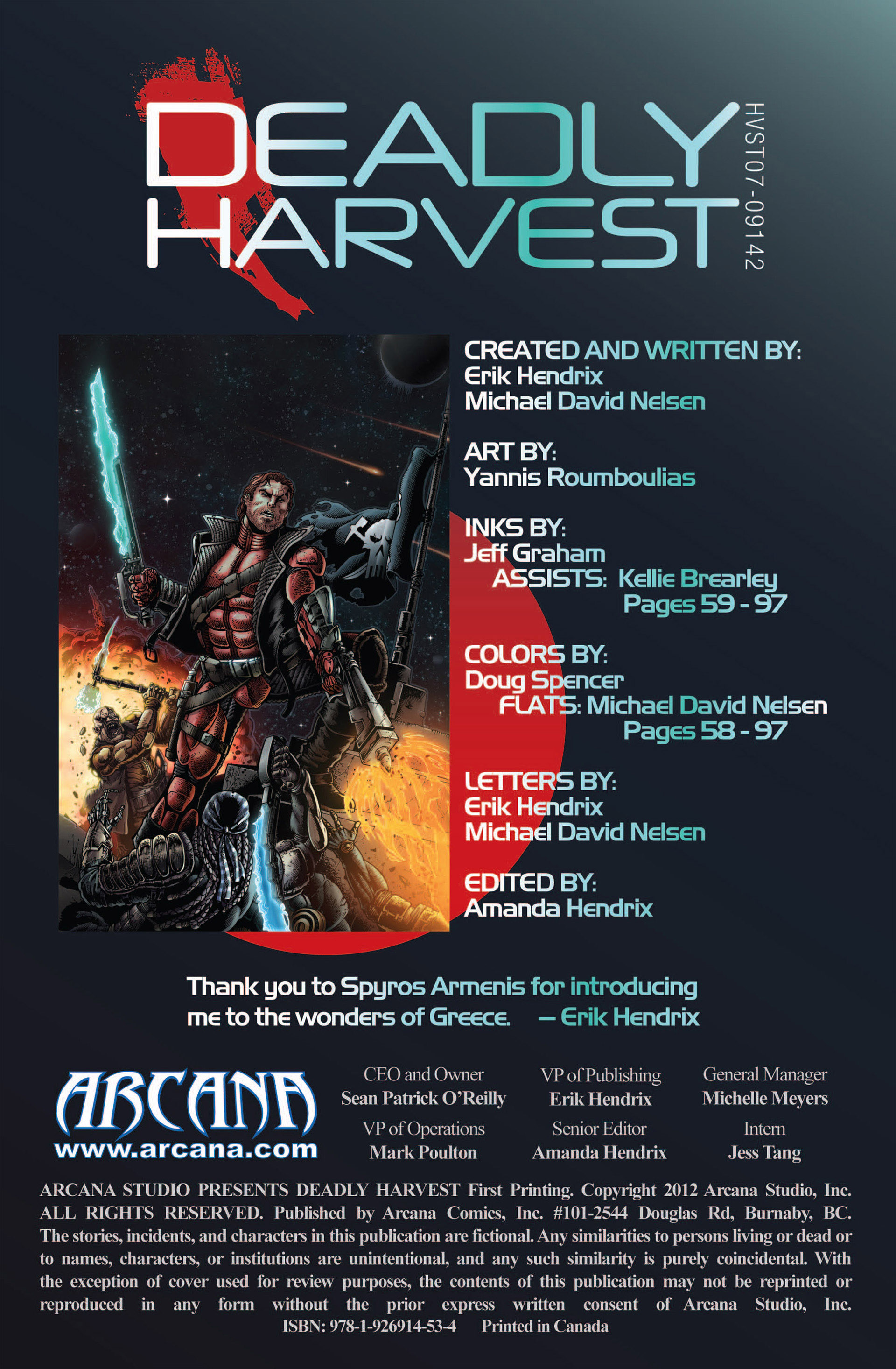 Read online Deadly Harvest comic -  Issue #4 - 2