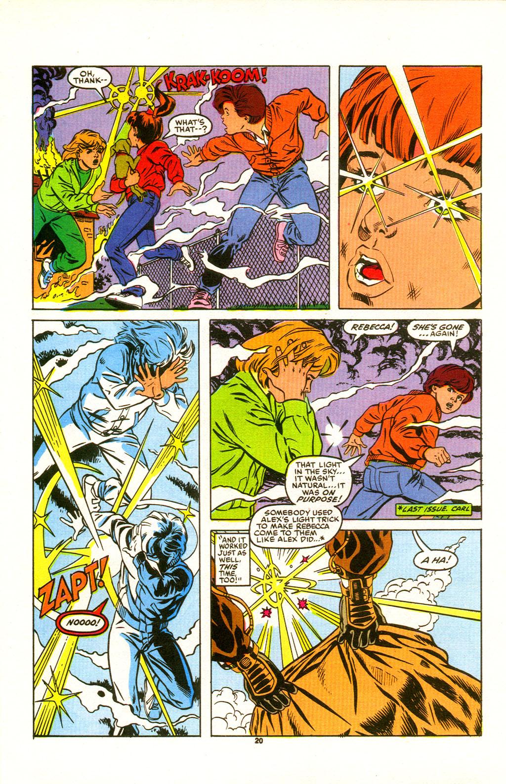 Read online Power Pack (1984) comic -  Issue #39 - 21