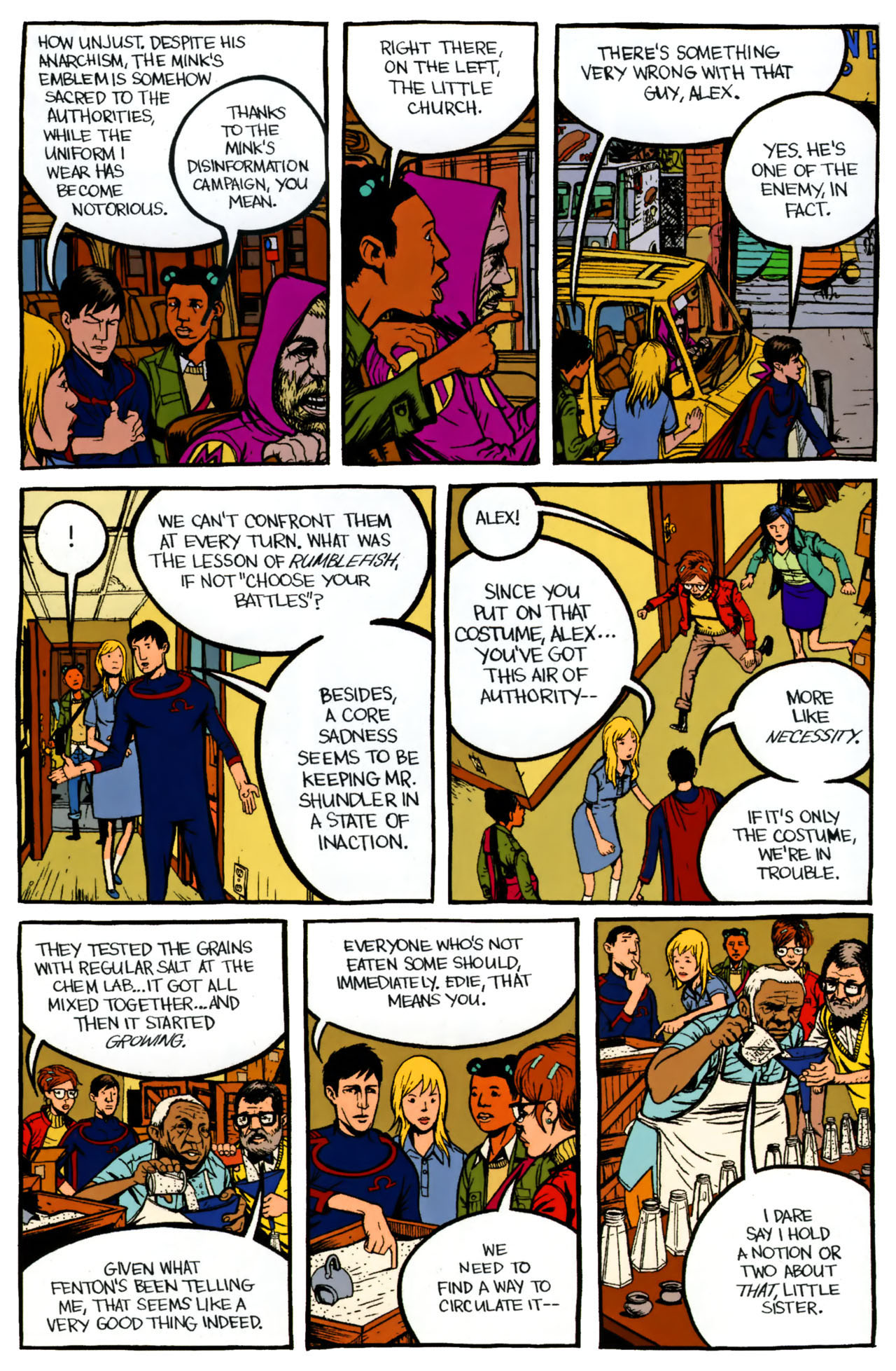 Read online Omega: The Unknown (2007) comic -  Issue #9 - 22
