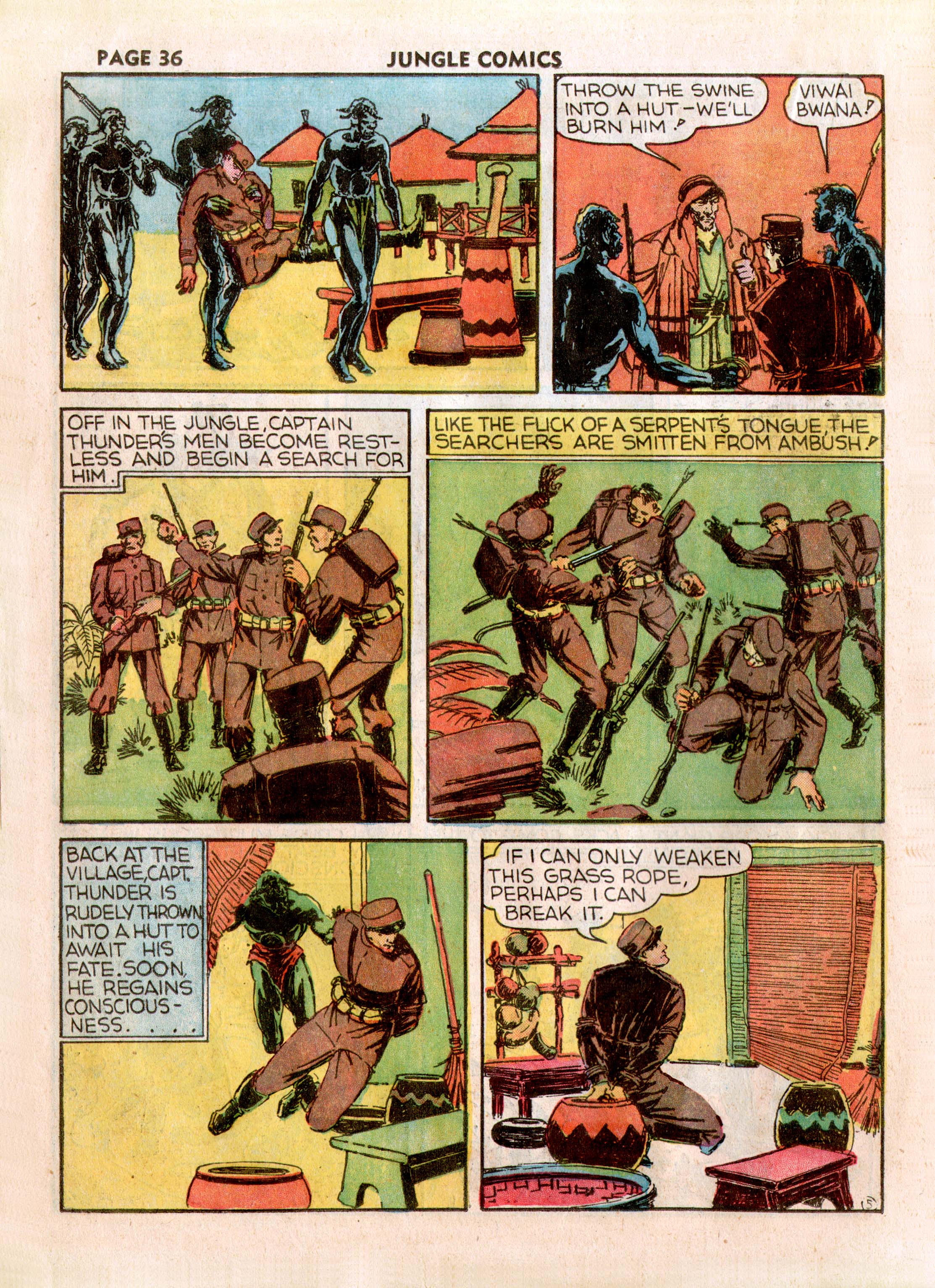 Read online Jungle Comics comic -  Issue #3 - 38
