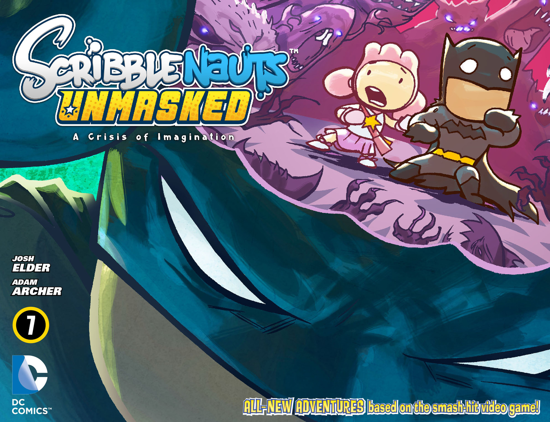 Read online Scribblenauts Unmasked: A Crisis of Imagination comic -  Issue #7 - 1