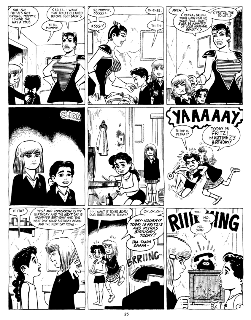 Read online Love and Rockets (1982) comic -  Issue #41 - 27