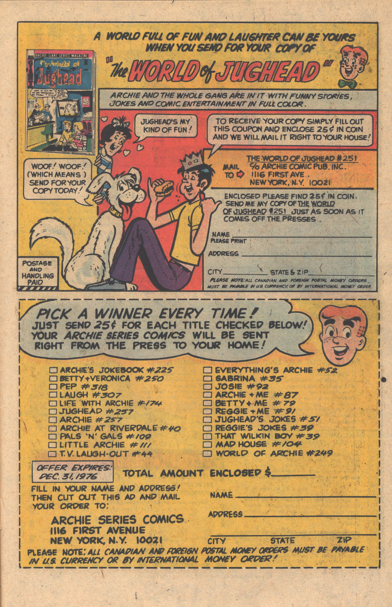 Read online Archie Giant Series Magazine comic -  Issue #248 - 27