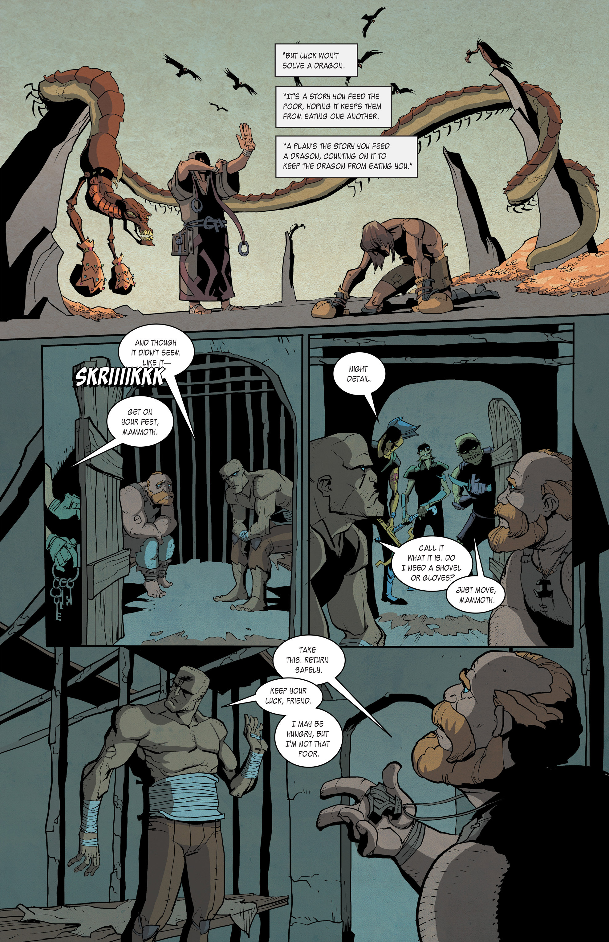 Read online Kings and Canvas comic -  Issue #0 - 18