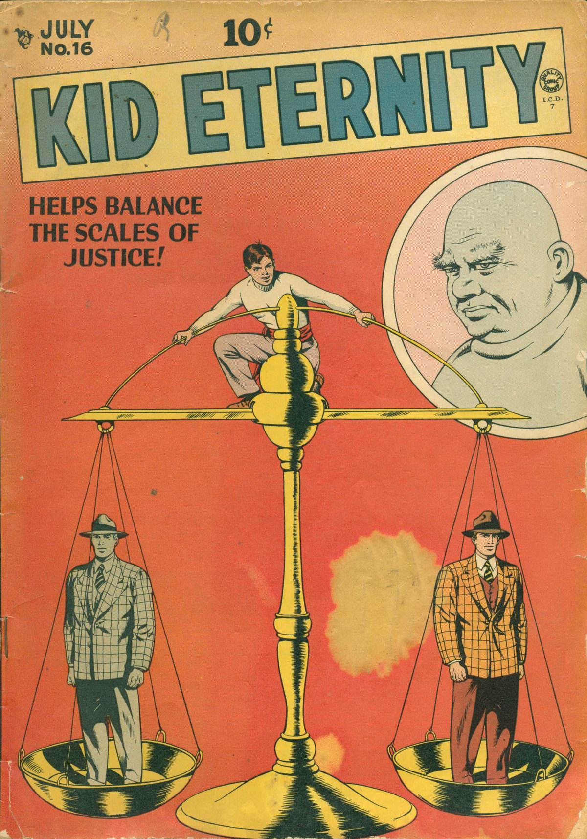 Read online Kid Eternity (1946) comic -  Issue #16 - 1