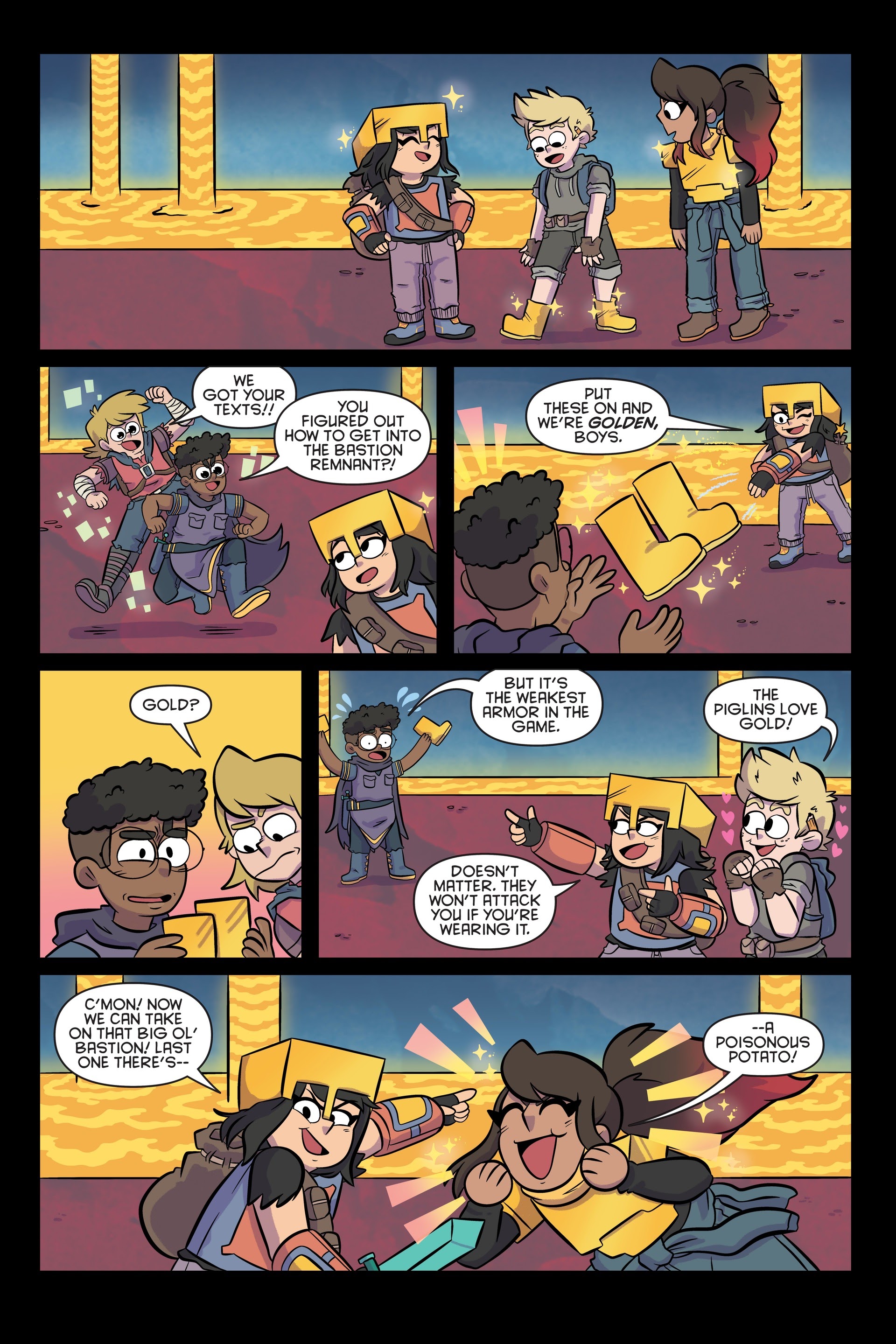 Read online Minecraft comic -  Issue # TPB 3 - 71