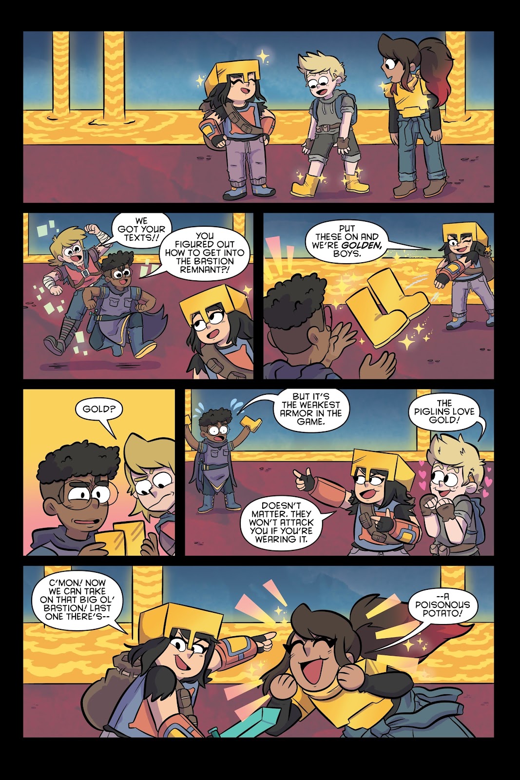 Minecraft issue TPB 3 - Page 71