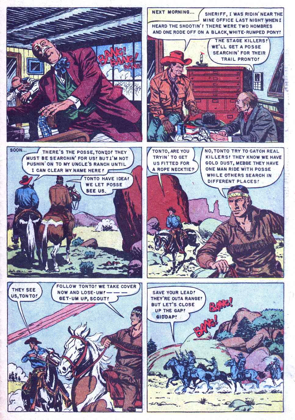 Read online Lone Ranger's Companion Tonto comic -  Issue #14 - 31
