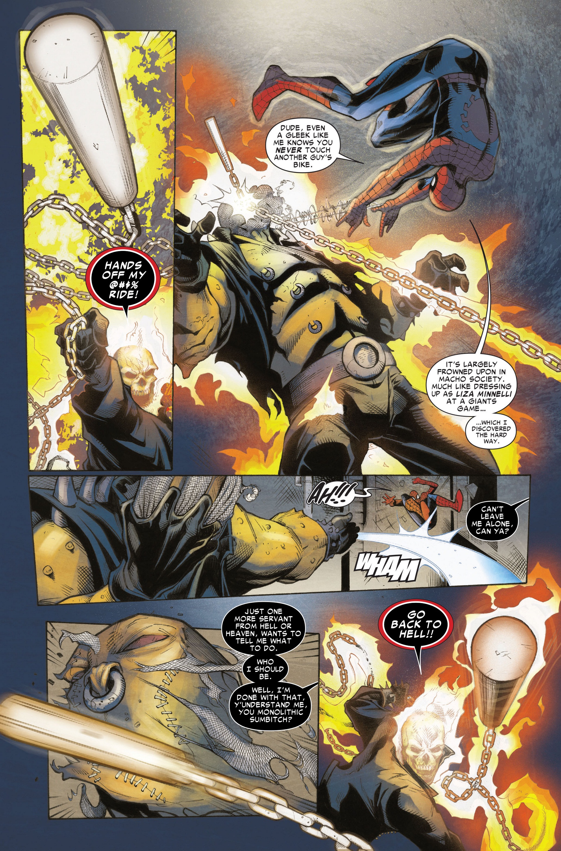 Read online Amazing Spider-Man/Ghost Rider: Motorstorm comic -  Issue # Full - 8