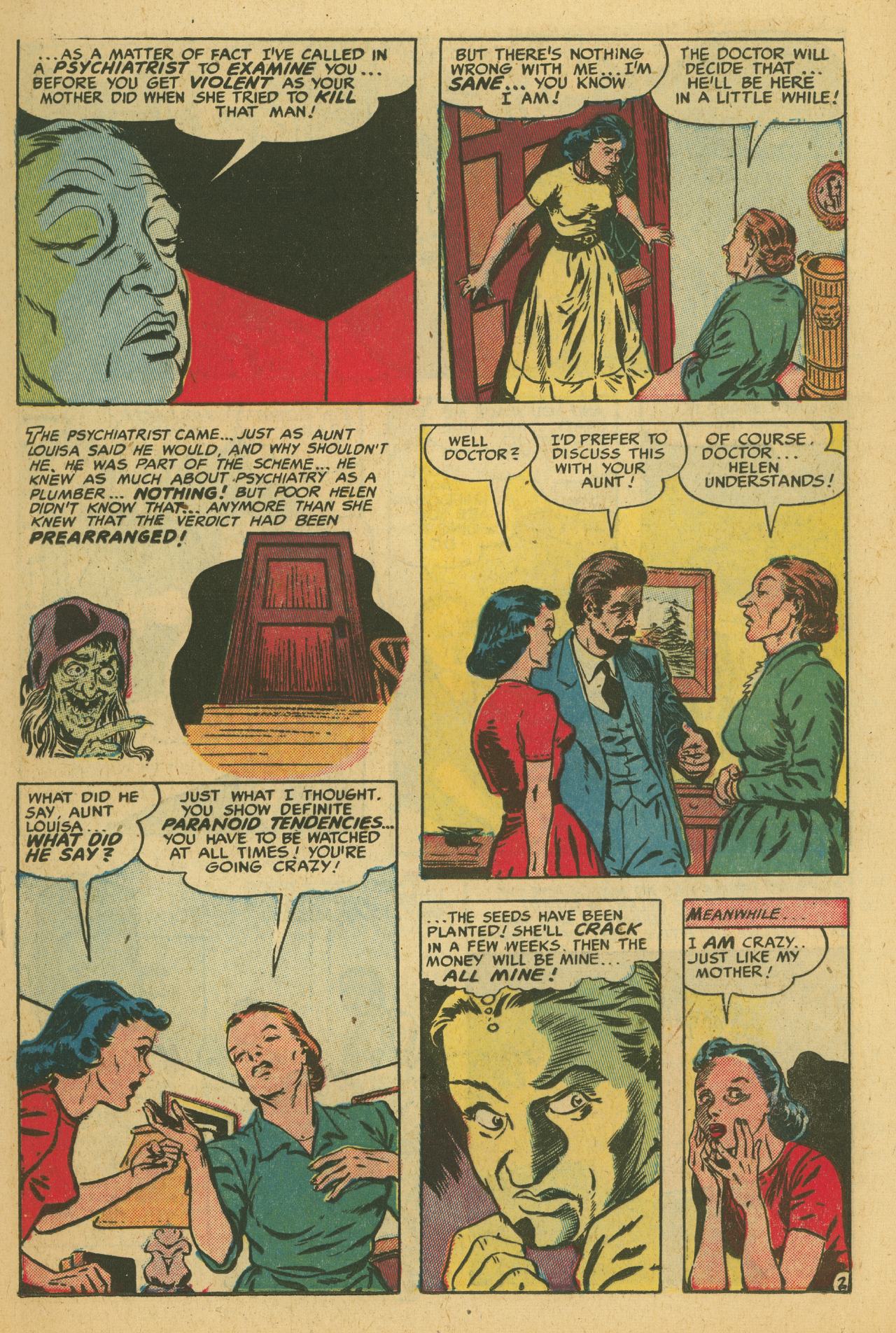 Read online Weird Mysteries (1952) comic -  Issue #5 - 17