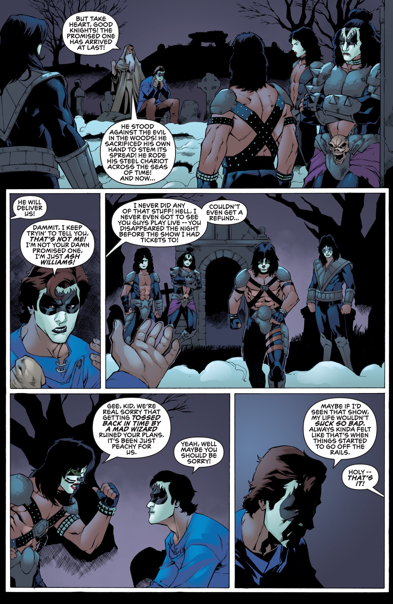 Read online KISS The Army of Darkness comic -  Issue #2 - 22