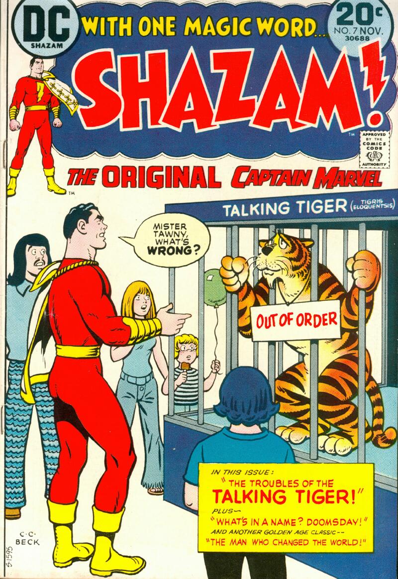Read online Shazam! (1973) comic -  Issue #7 - 1