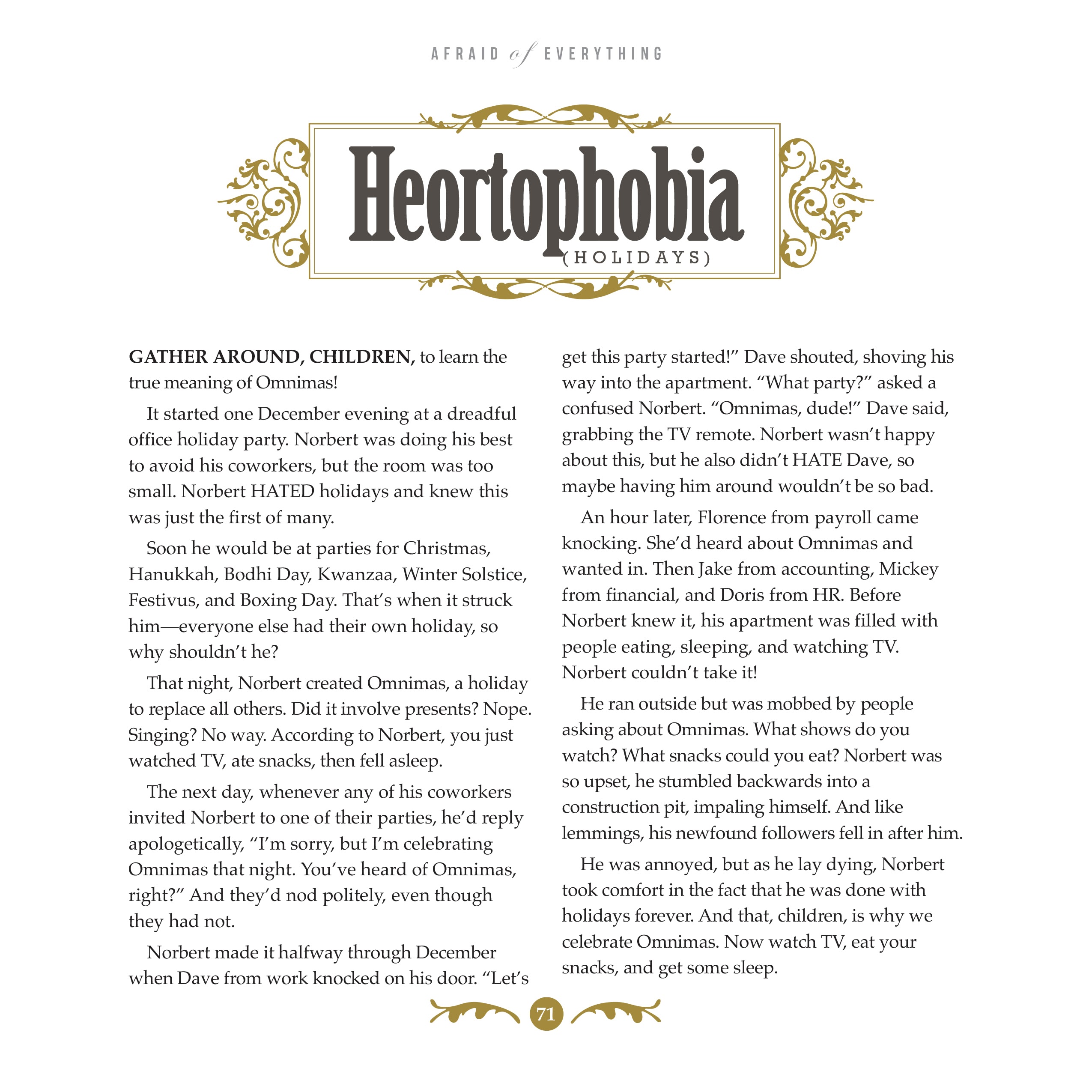 Read online Afraid of Everything comic -  Issue # TPB - 81