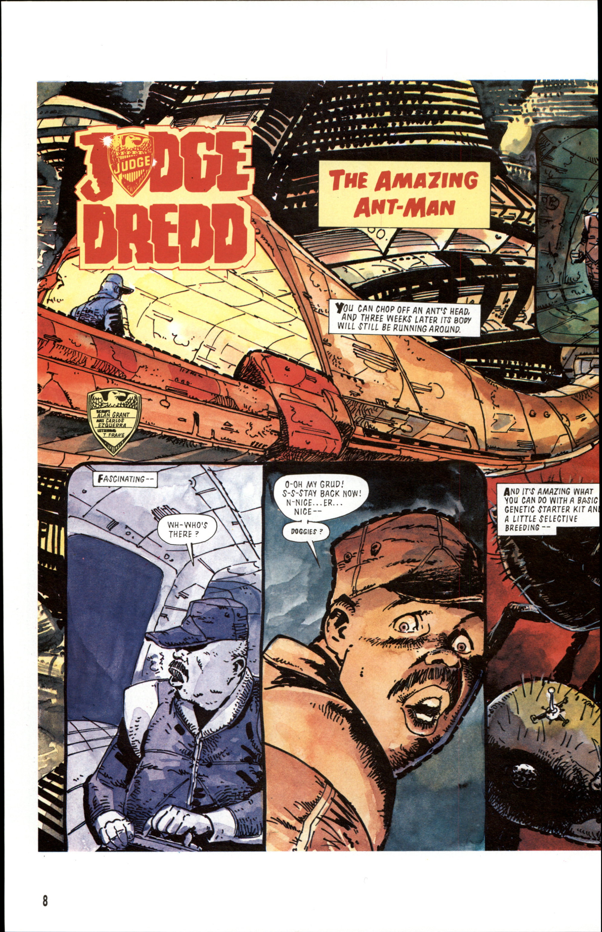 Read online Dredd Rules! comic -  Issue #8 - 10