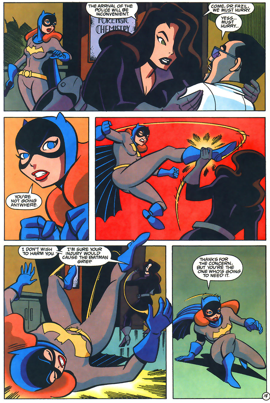 Read online The Batman and Robin Adventures comic -  Issue #9 - 15