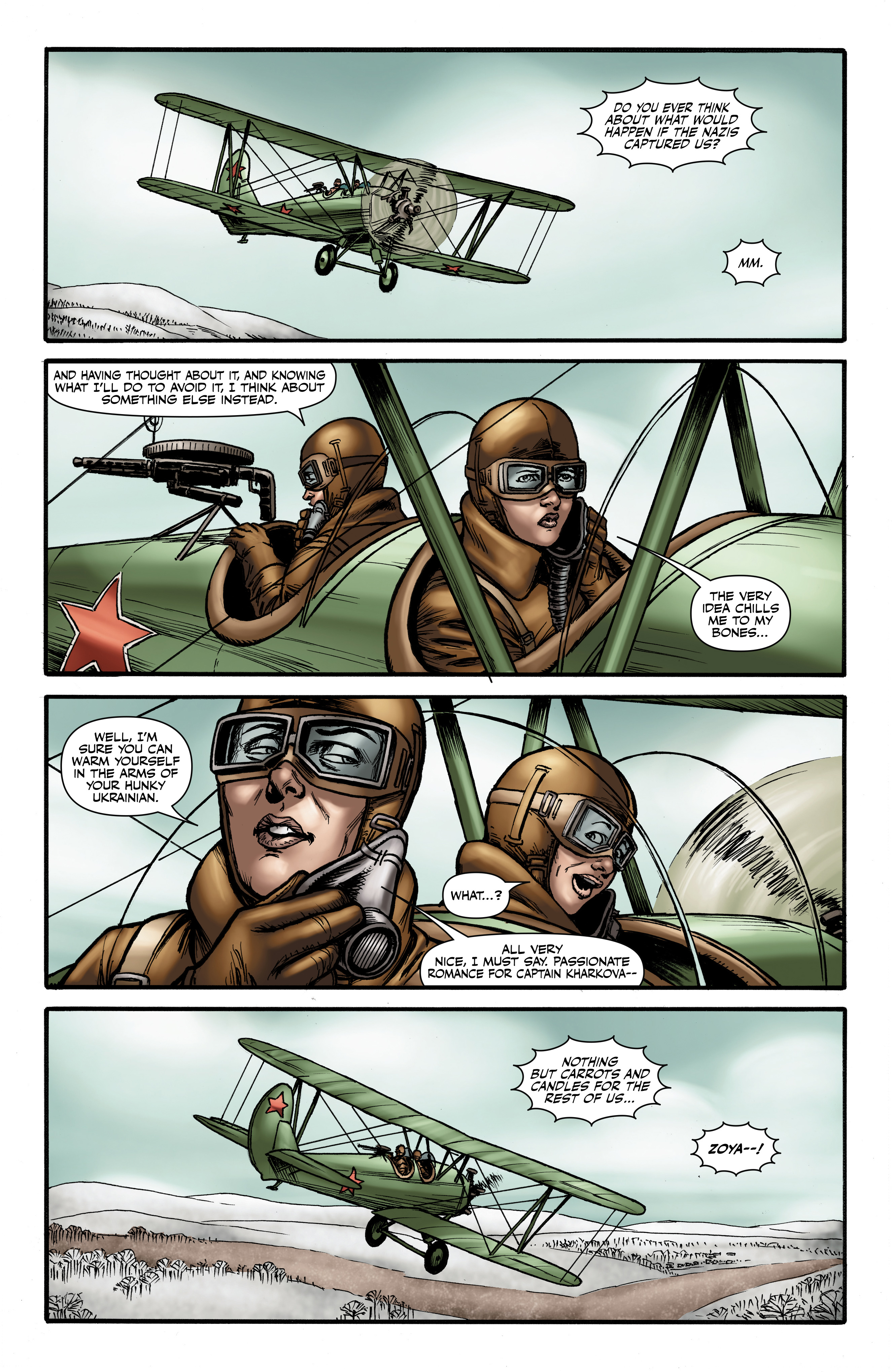 Read online Battlefields: The Night Witches comic -  Issue # TPB - 57