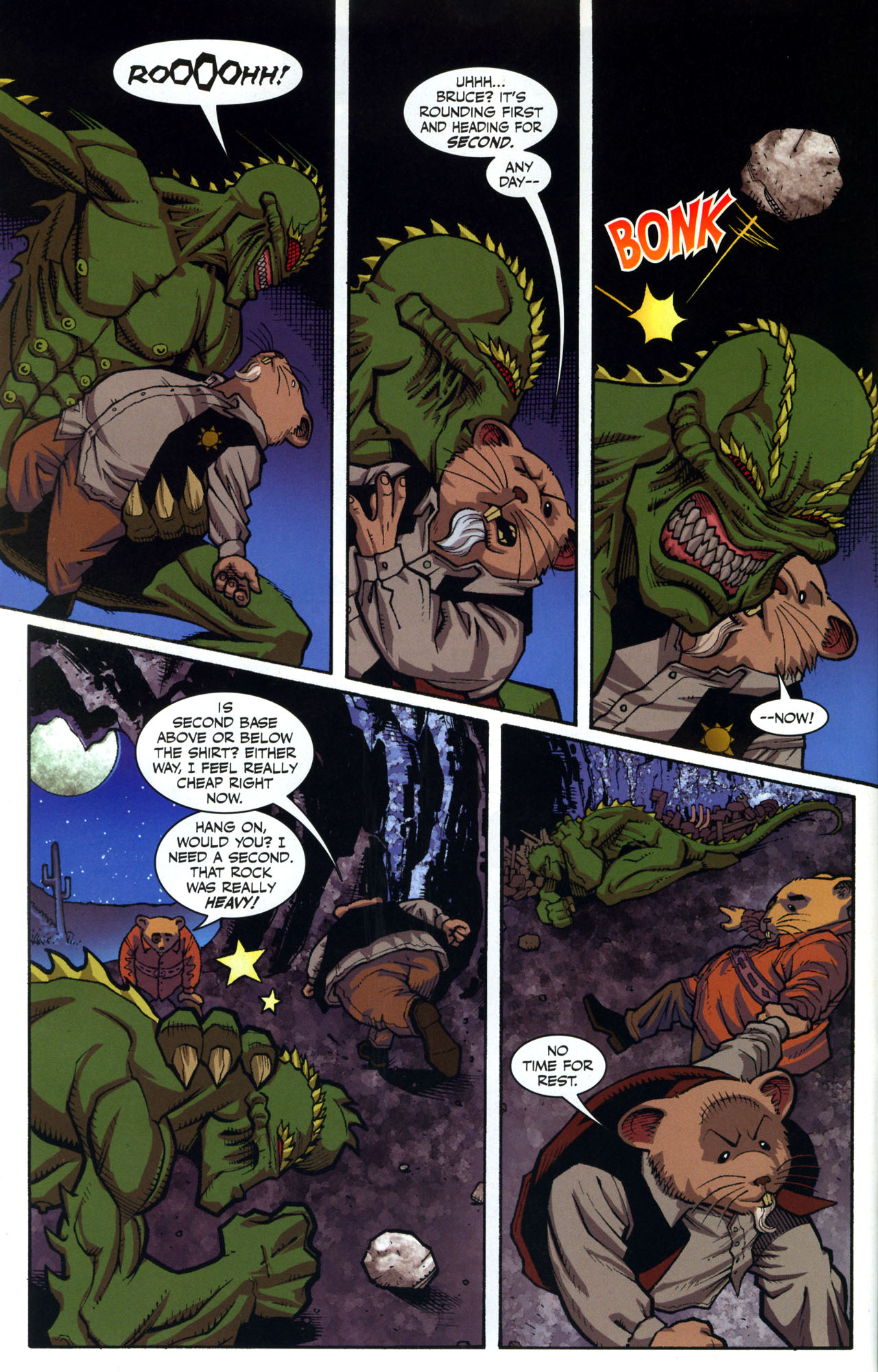 Read online Adolescent Radioactive Black Belt Hamsters (2008) comic -  Issue #3 - 12