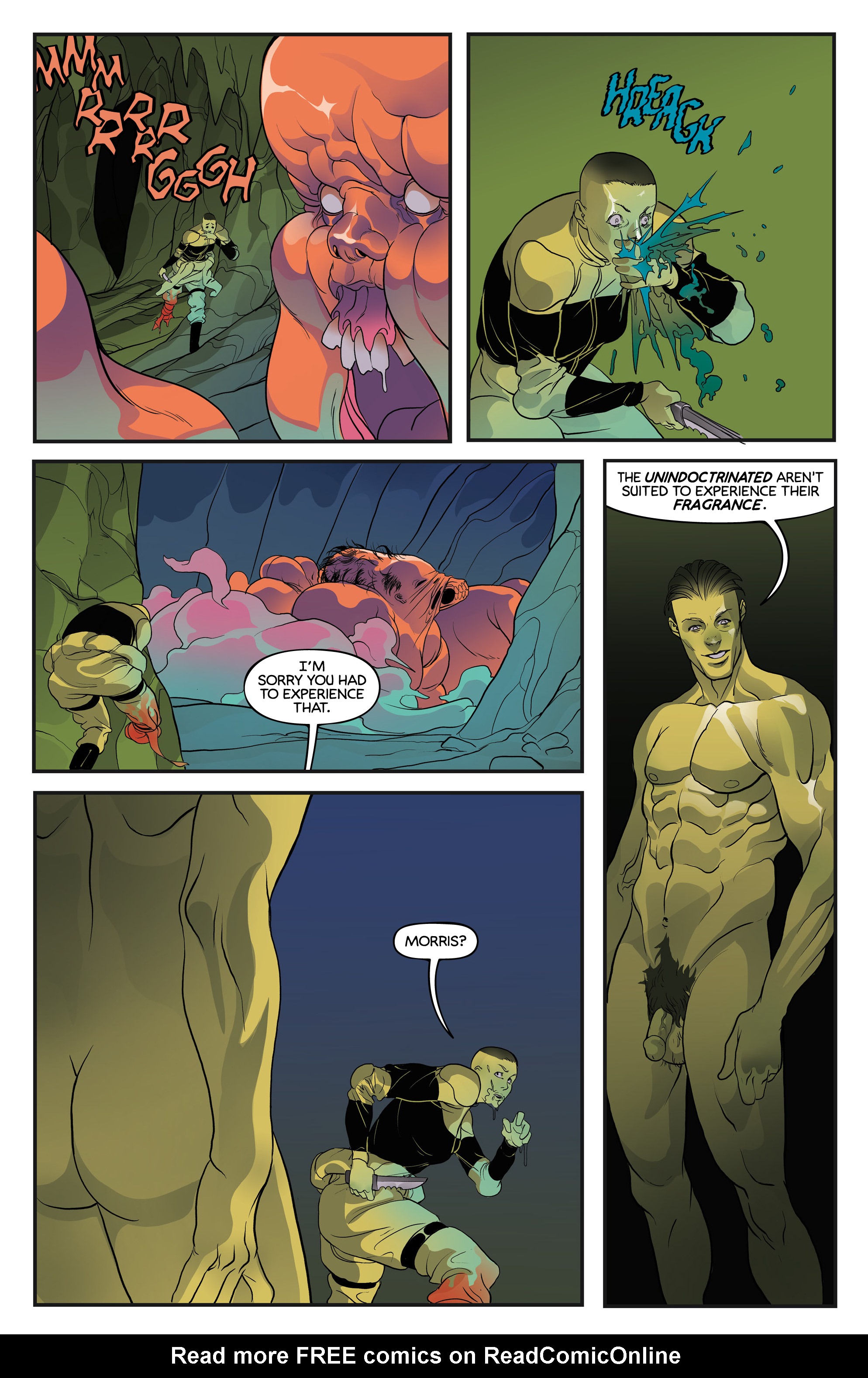 Read online Unearth comic -  Issue #4 - 6