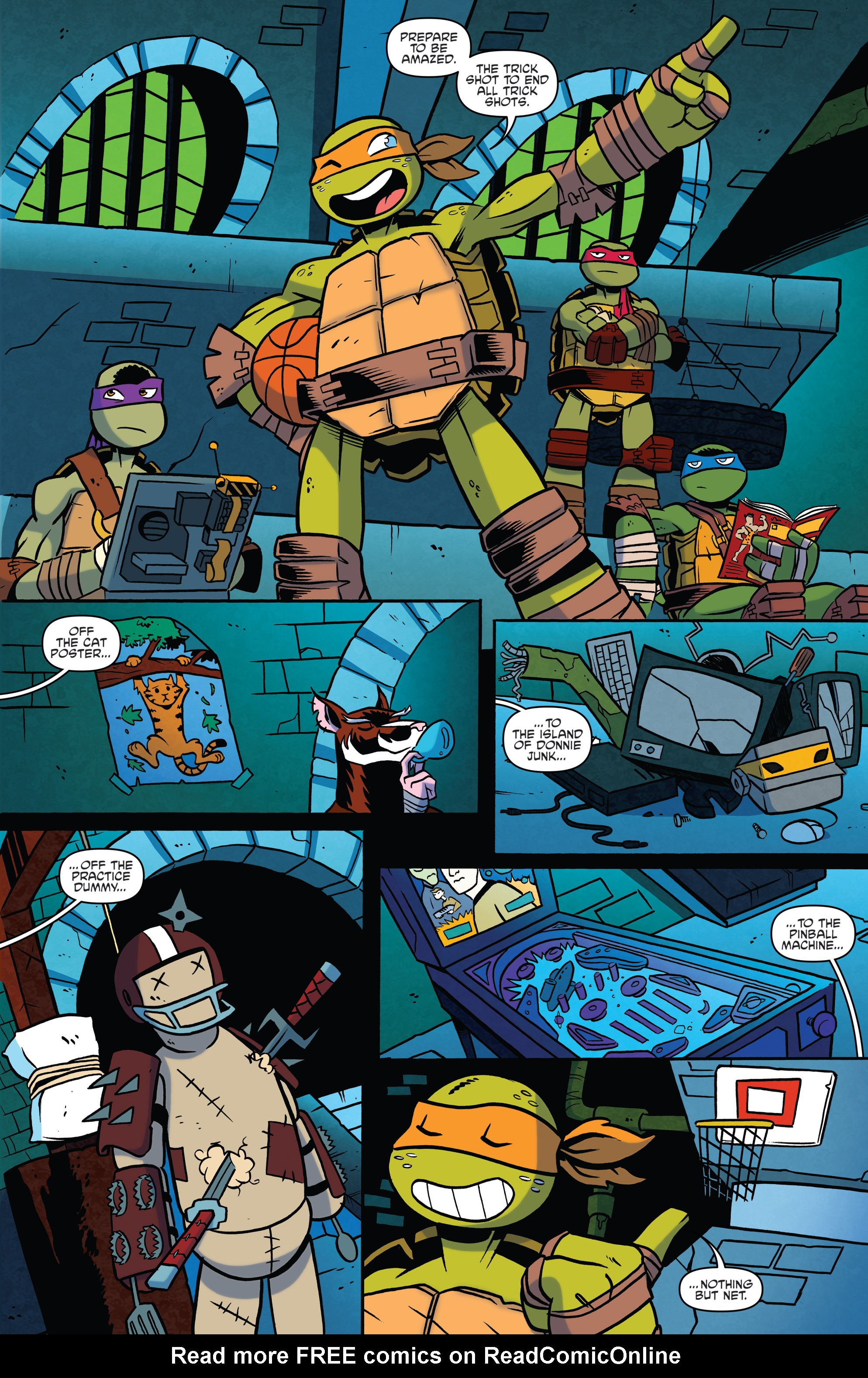 Read online Teenage Mutant Ninja Turtles Amazing Adventures comic -  Issue # _Special - Carmelo Anthony - 3