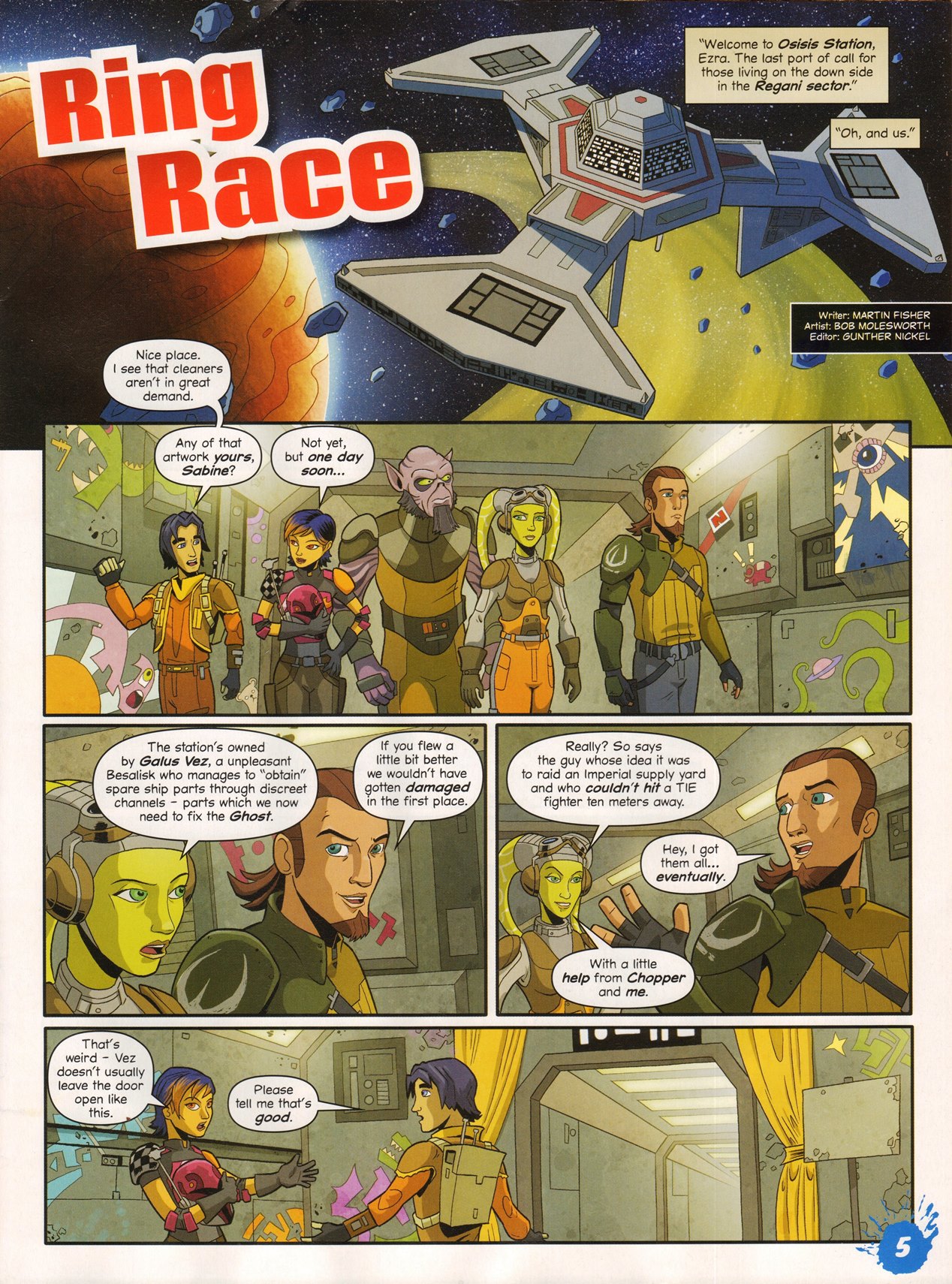 Read online Star Wars Rebels Magazine comic -  Issue #1 - 5