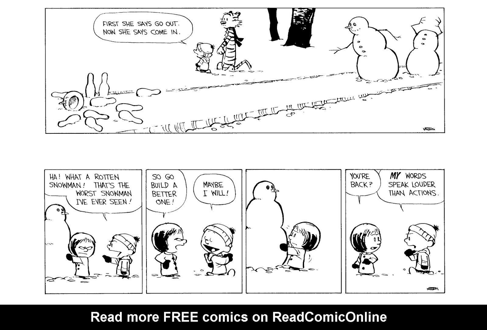 Calvin and Hobbes issue 11 - Page 154