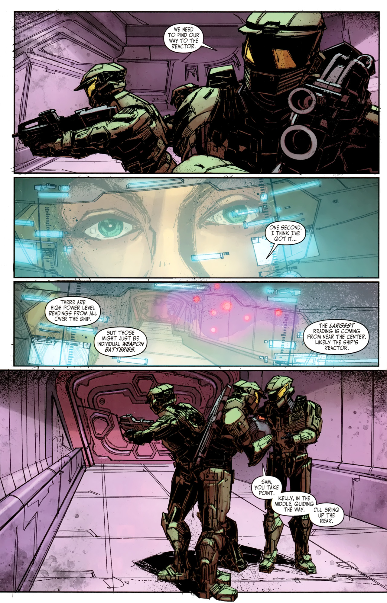 Read online Halo: Fall Of Reach - Covenant comic -  Issue #2 - 6