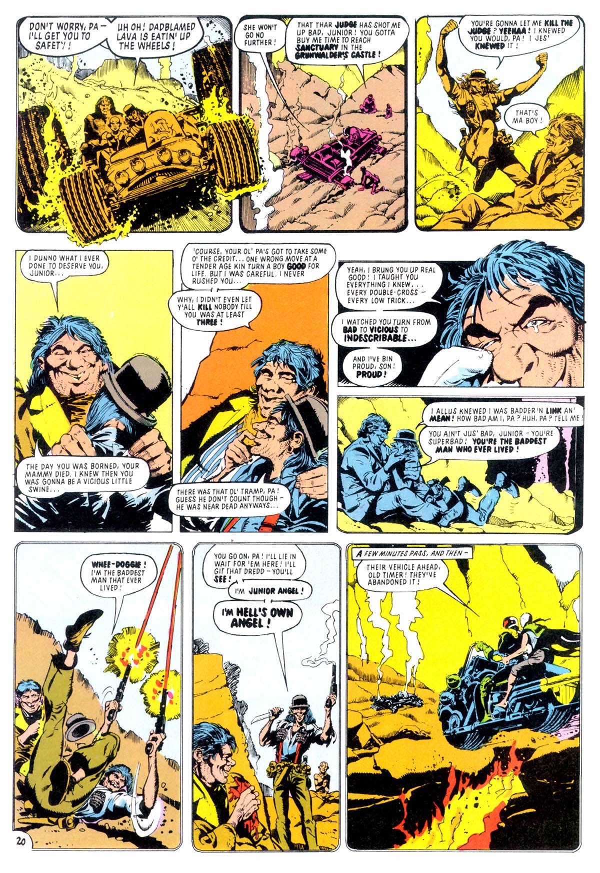 Read online Judge Dredd: The Judge Child Quest comic -  Issue #5 - 23