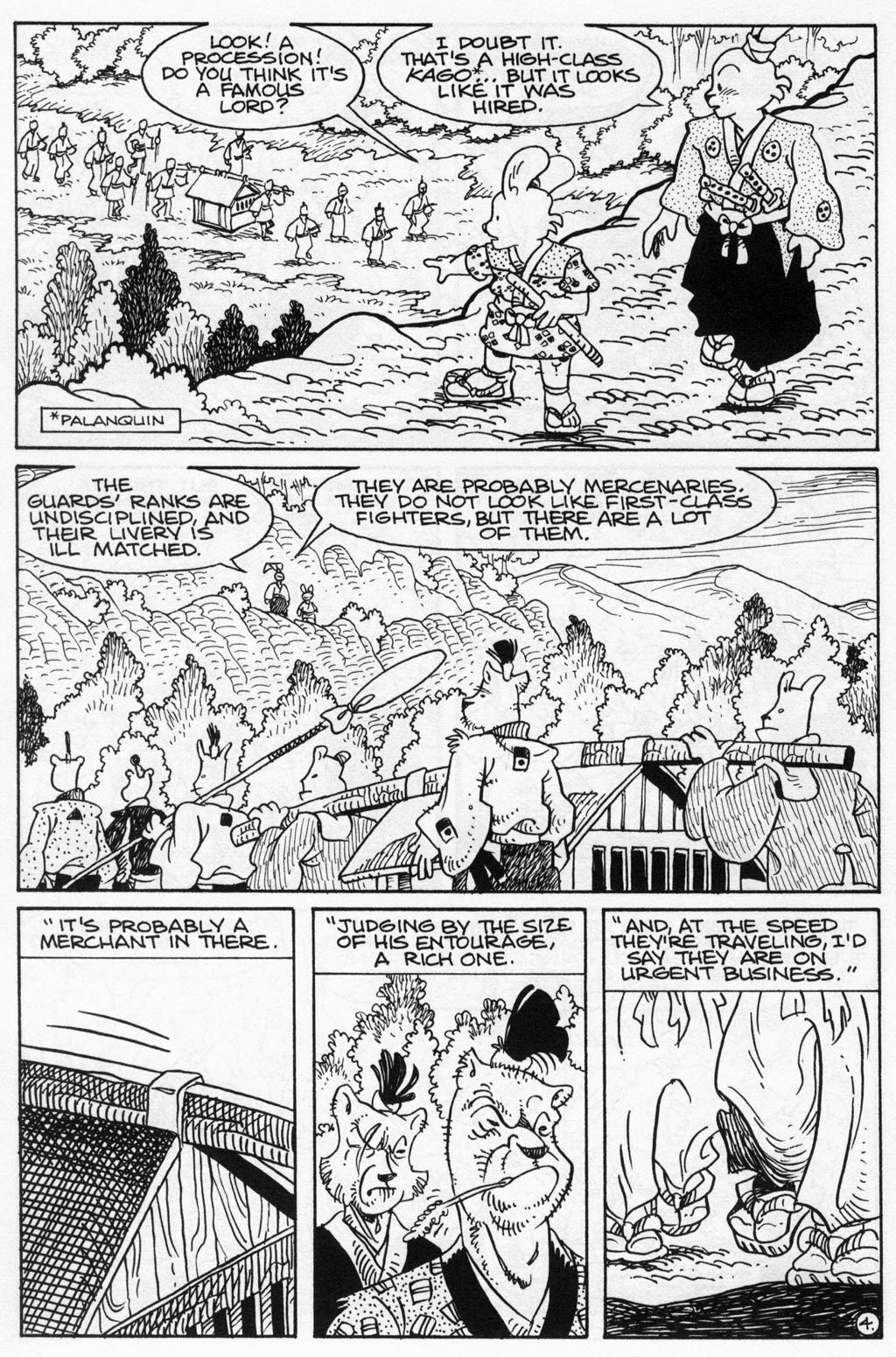 Usagi Yojimbo (1996) Issue #64 #64 - English 6