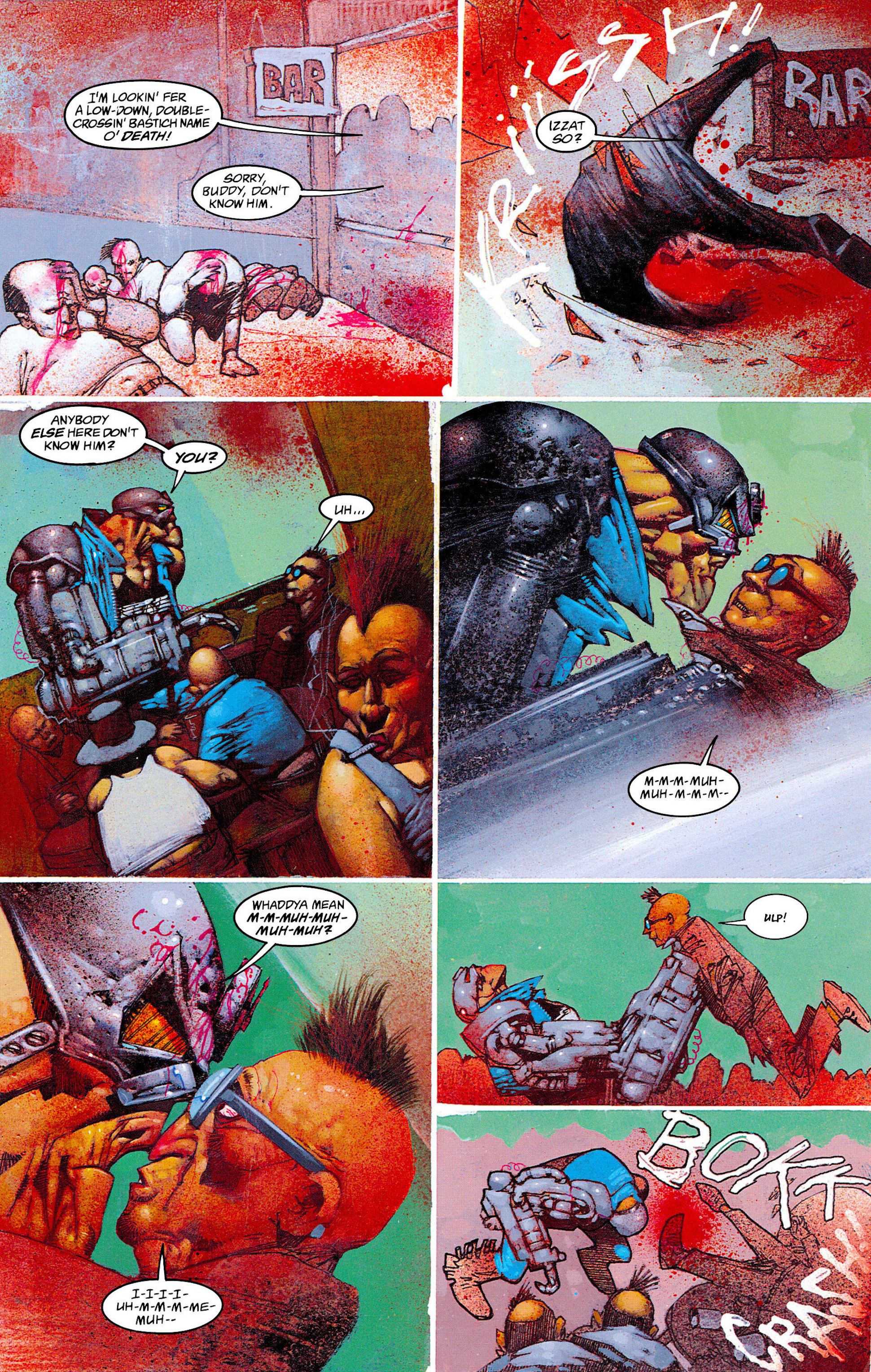 Read online Batman/Judge Dredd: Judgment on Gotham comic -  Issue # Full - 32