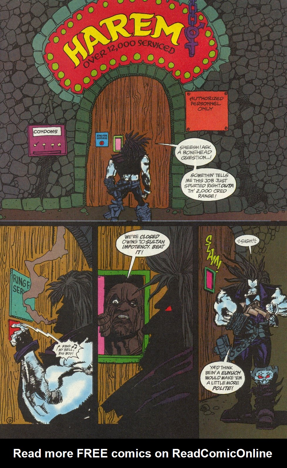 Read online Lobo: Blazing Chain of Love comic -  Issue # Full - 10