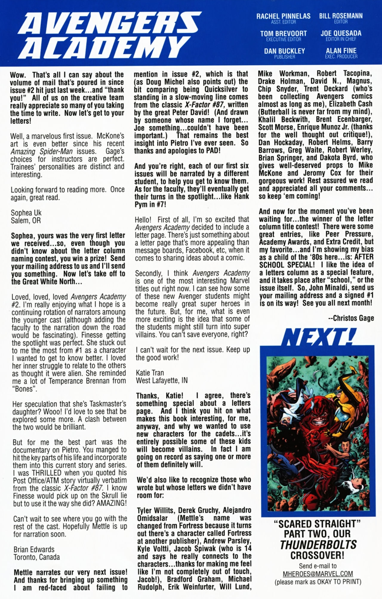 Read online Avengers Academy comic -  Issue #3 - 34