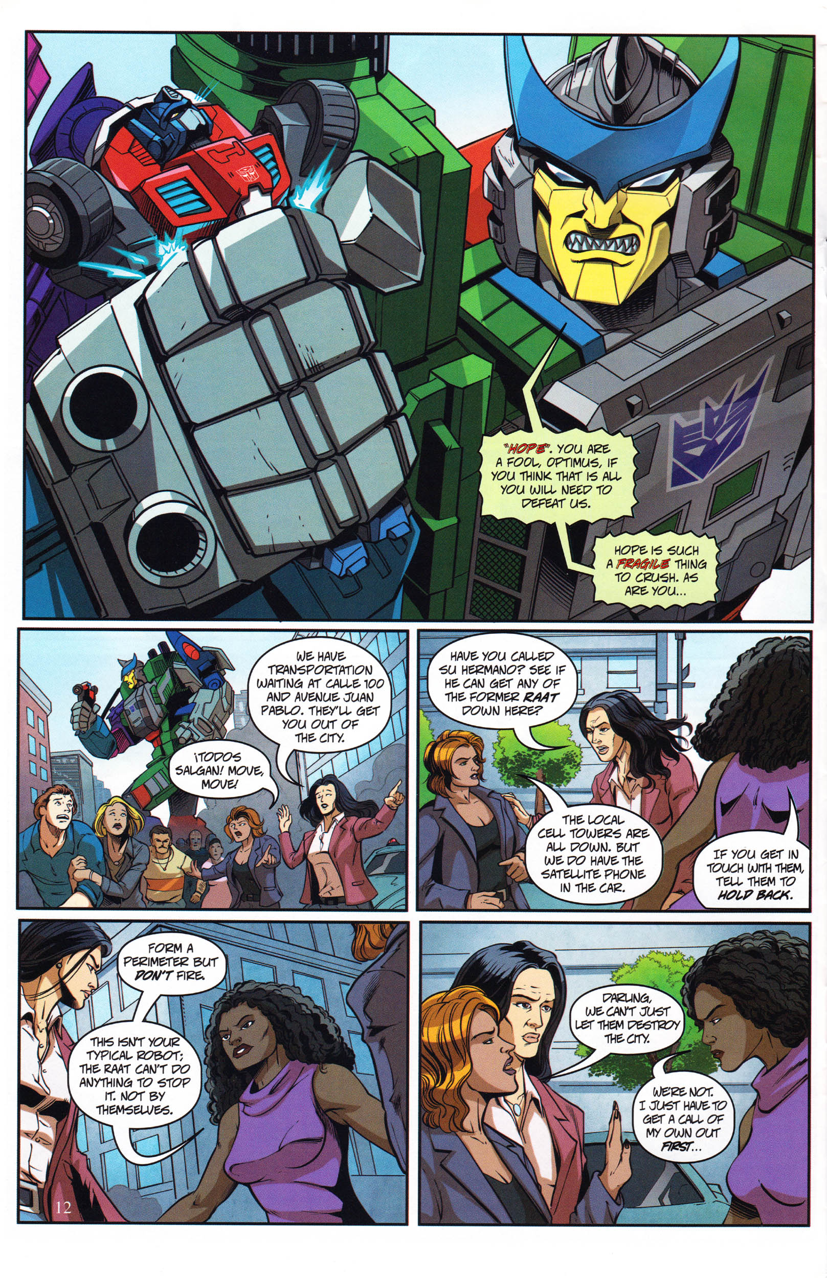 Read online Transformers: Collectors' Club comic -  Issue #71 - 12