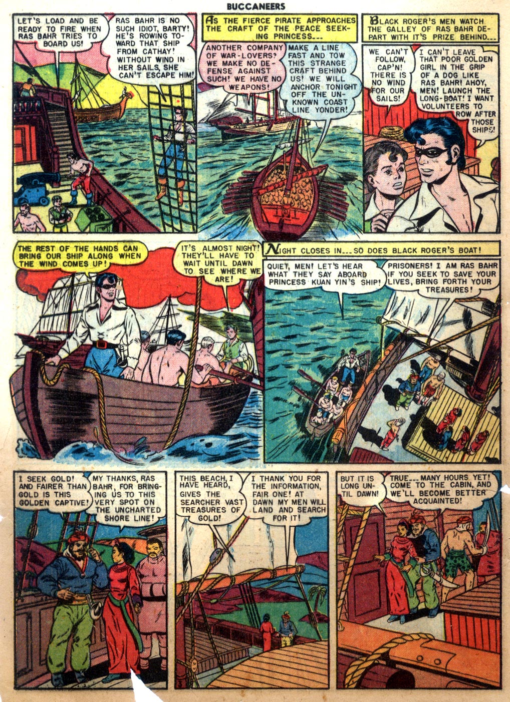 Read online Buccaneers comic -  Issue #26 - 28