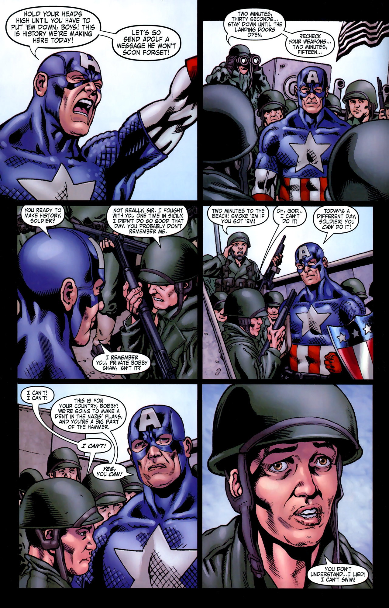 Read online Captain America Theater of War: America the Beautiful comic -  Issue # Full - 19