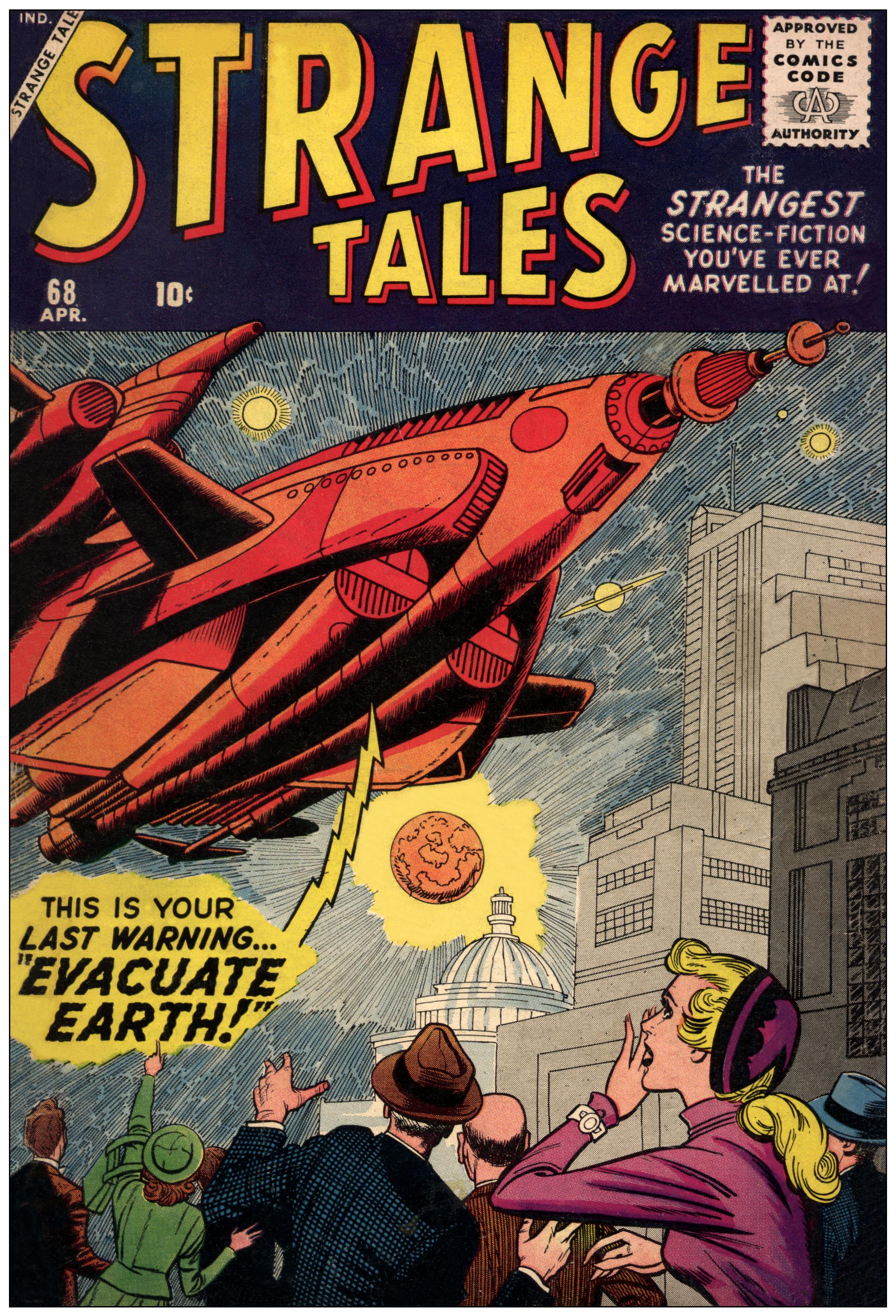 Read online Strange Tales (1951) comic -  Issue #68 - 1